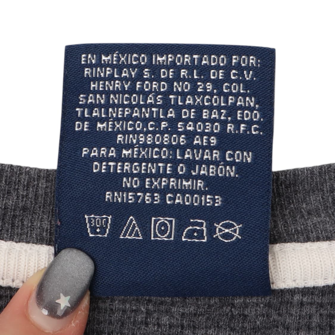 폴로 랄프로렌 챠콜 그레이 와플 롱슬리브 상품이미지9