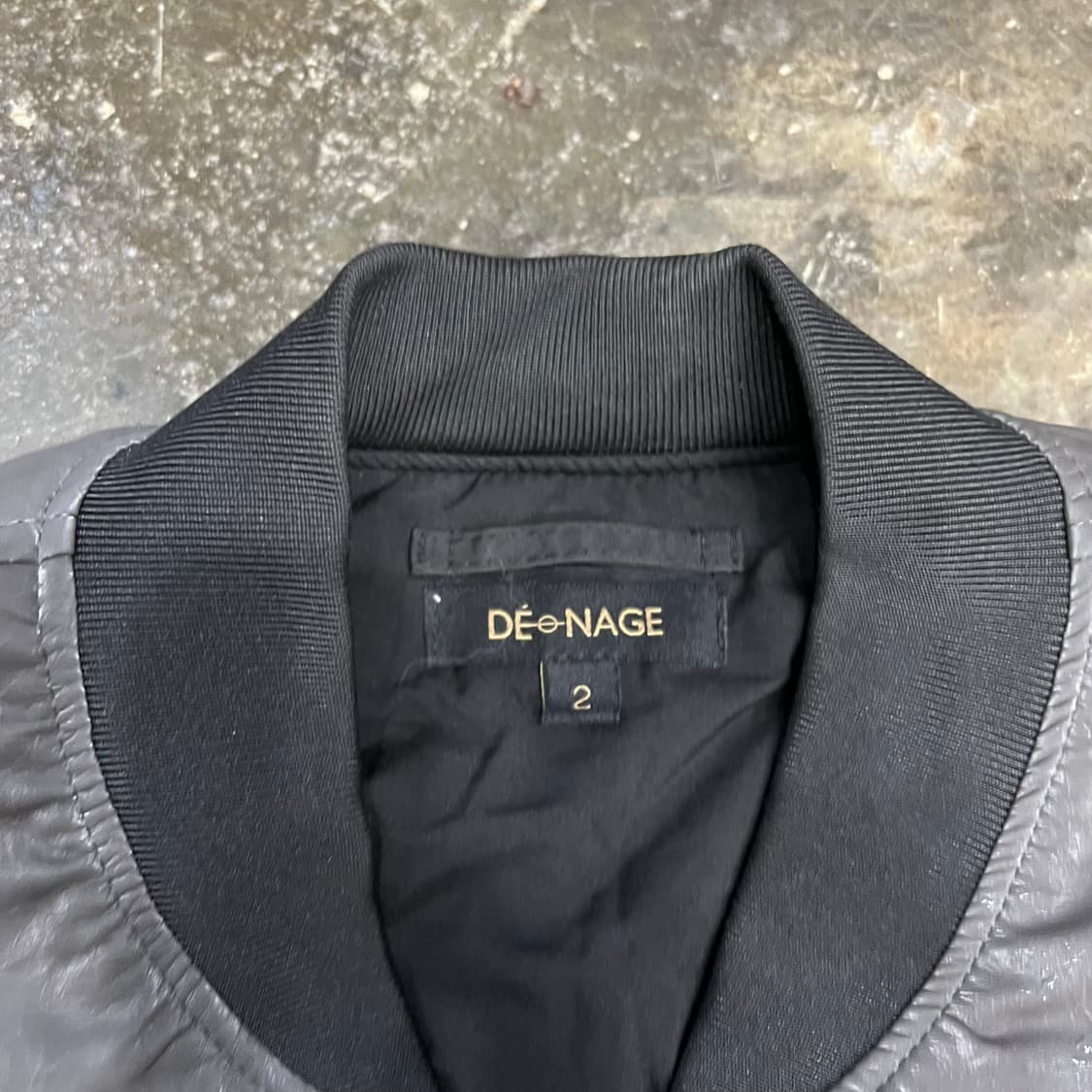 2) 드네이지 유틸리티 짚 오버사이즈 MA-1 항공점퍼 상품이미지5