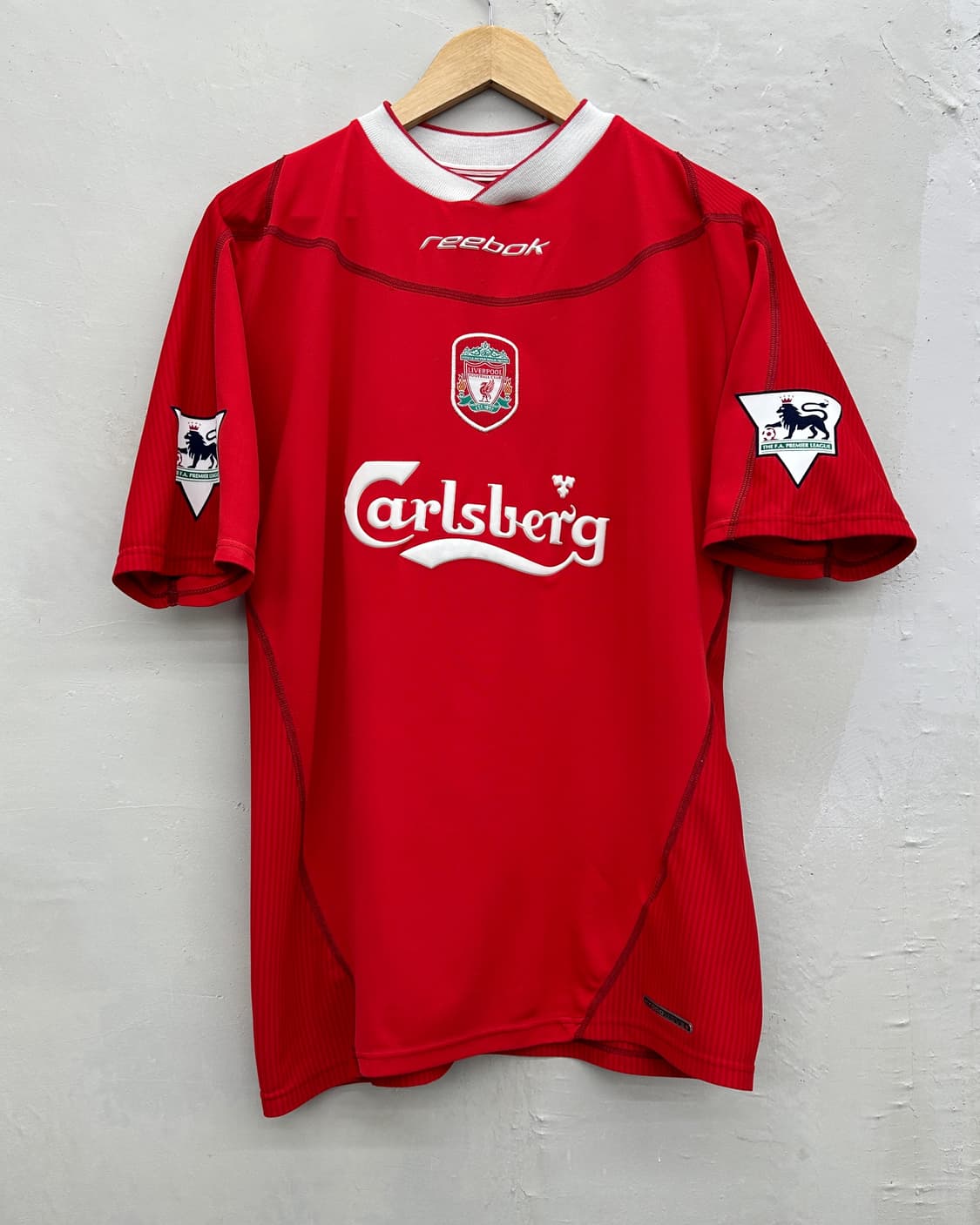 리복 02-04 리버풀 홈 리그.ver No.17 스티븐 제라드 상품이미지5