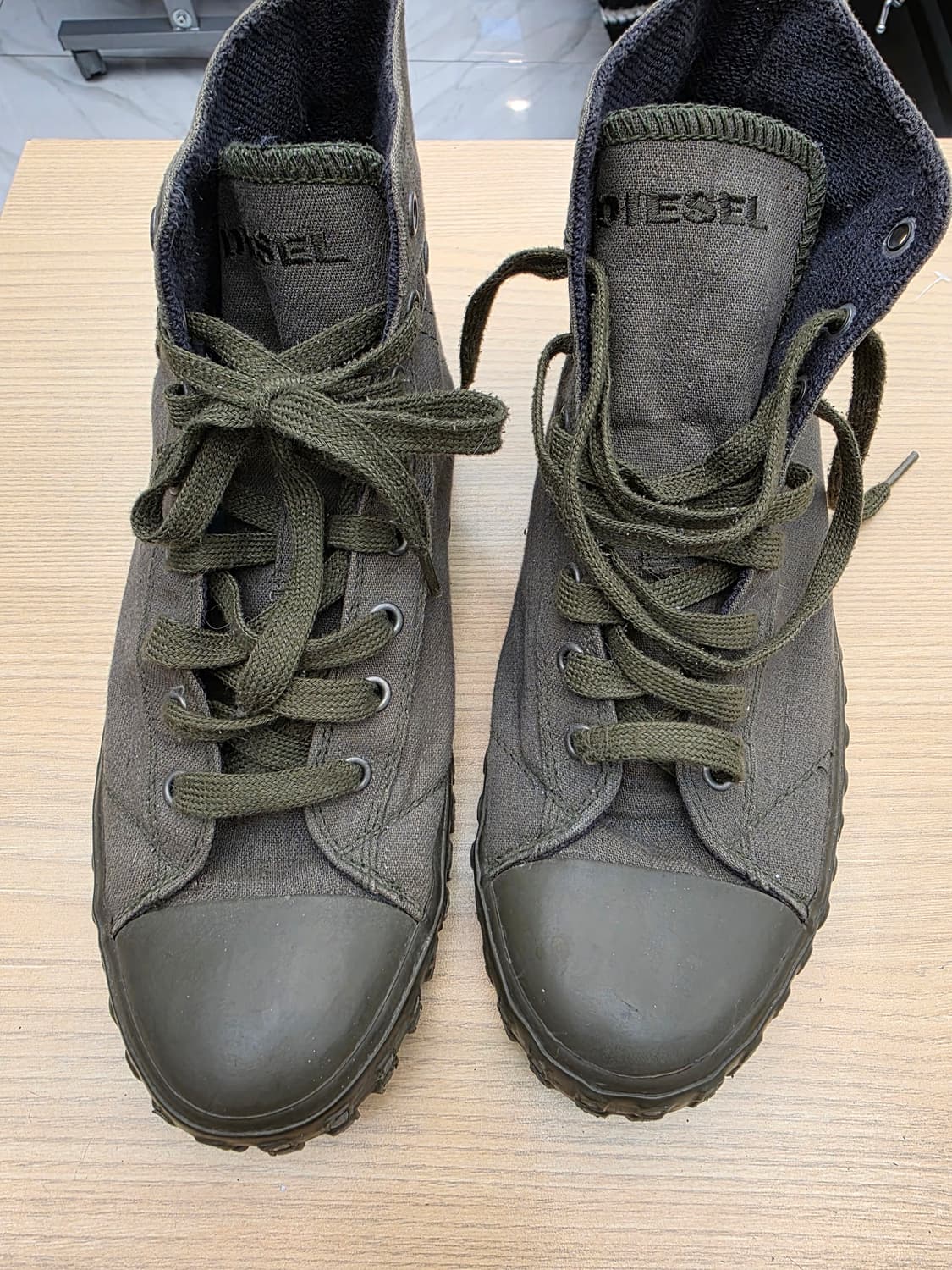 디젤 빈티지 카모 하이 스니커즈 280 상품이미지1