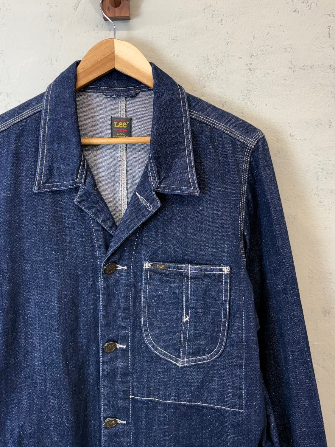 Lee 리 빈티지 데님 커버올 자켓 상품이미지2