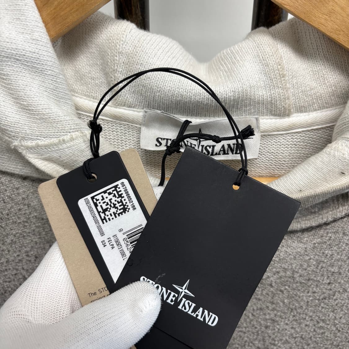 [L]스톤아일랜드 리사이클드 후드티 상품이미지3