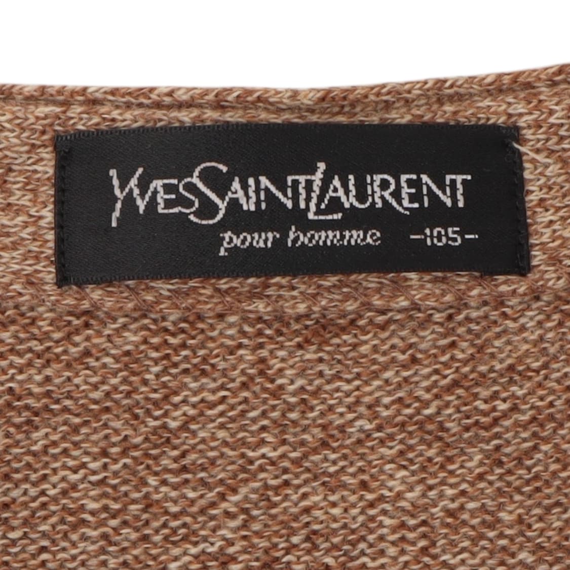 입생로랑 뿌르 옴므 베이지 패턴 울 가디건 상품이미지8