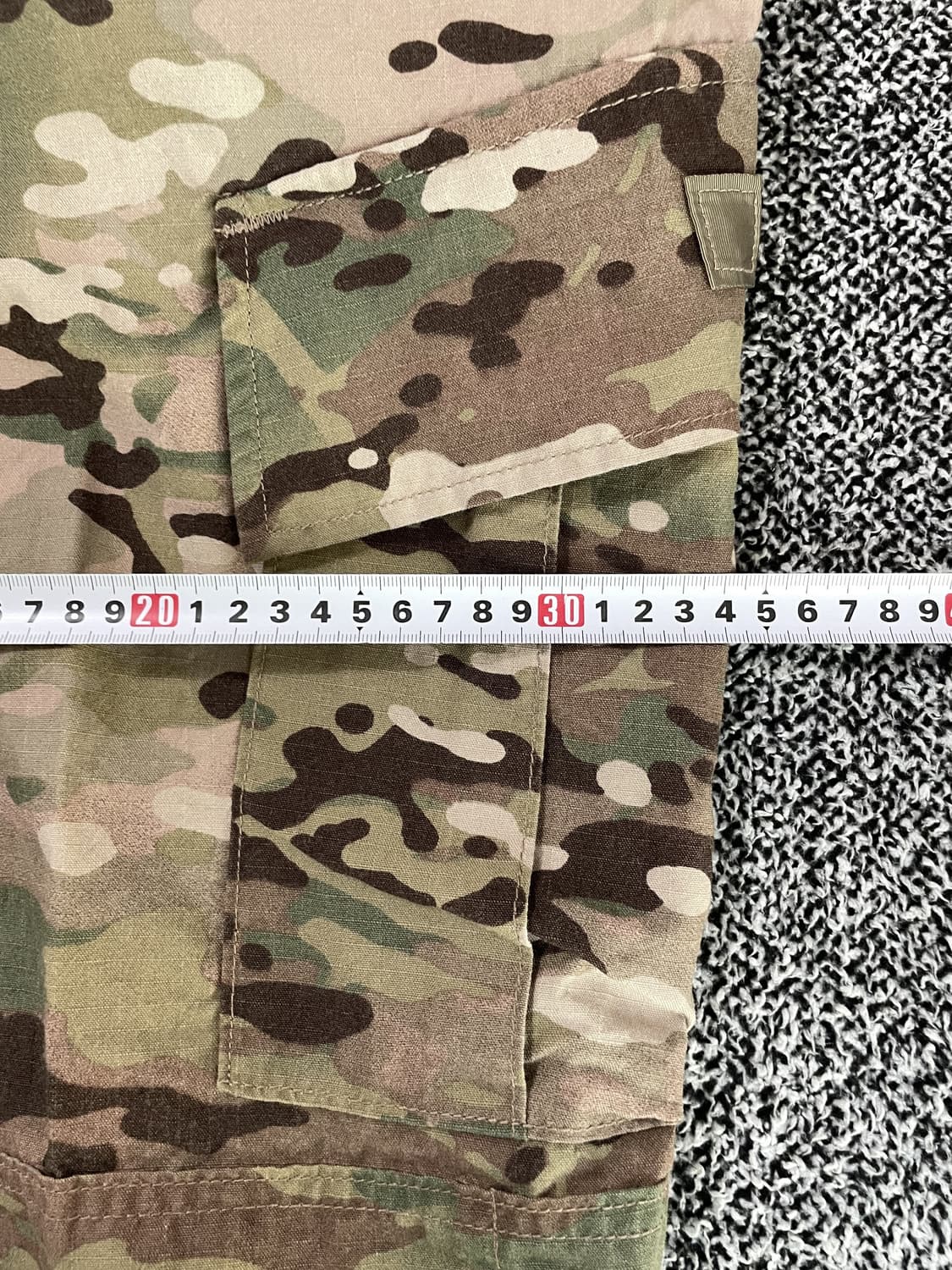 빈티지9. 미군 군복 OCP 멀티캠 패턴 전투복 밀리터리 하의 카모 팬츠 상품이미지6
