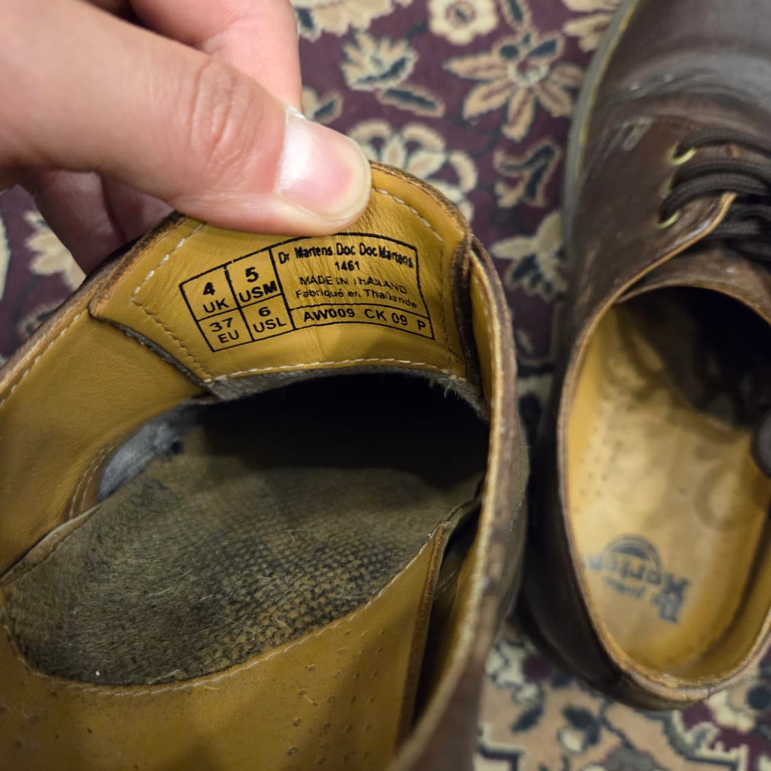 닥터마틴 1461 uk4 230-235 크레이지호스 크레이지 홀스 상품이미지7