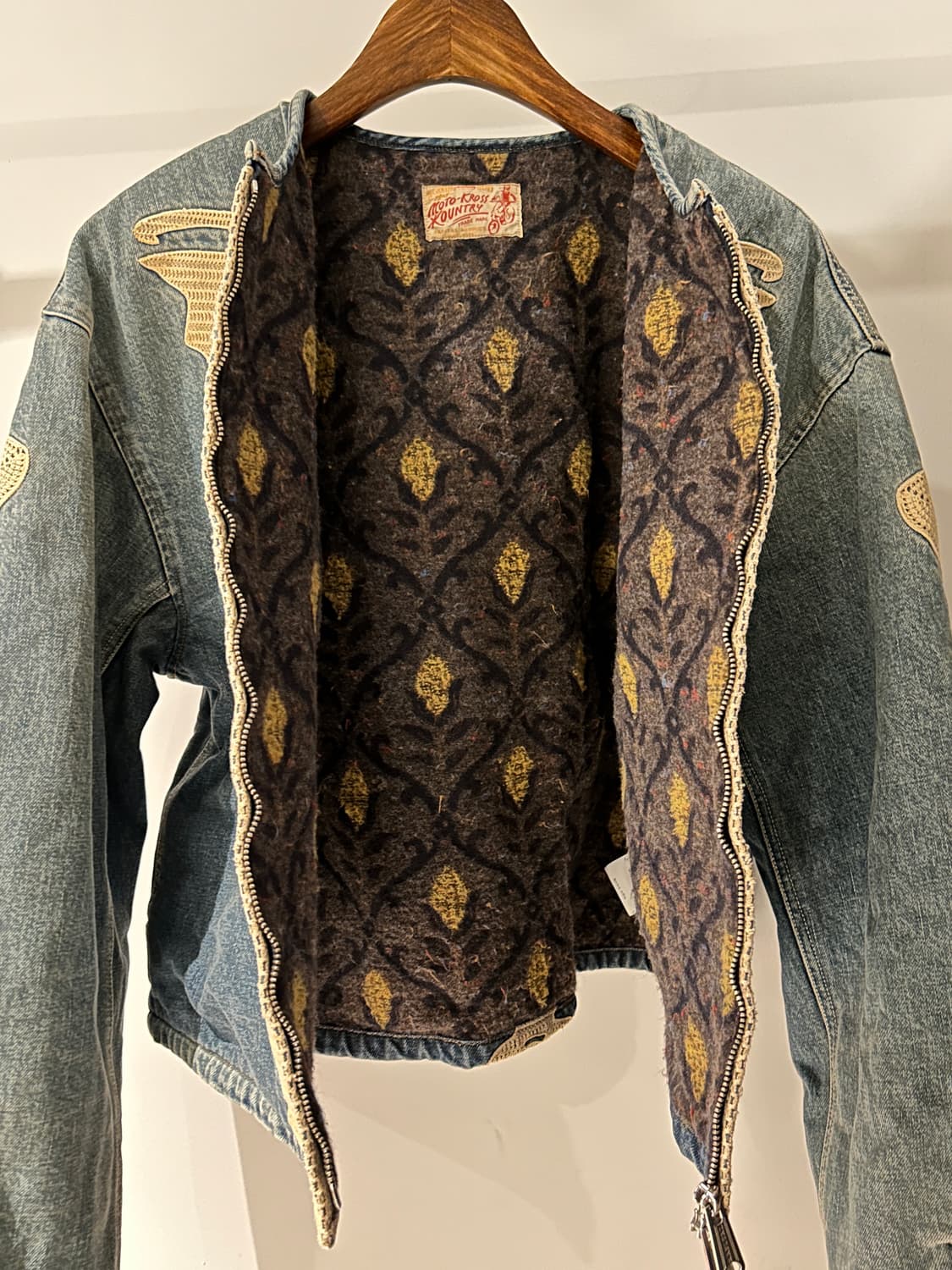 Kapital Denim Motocross Bone Jacket 상품이미지5