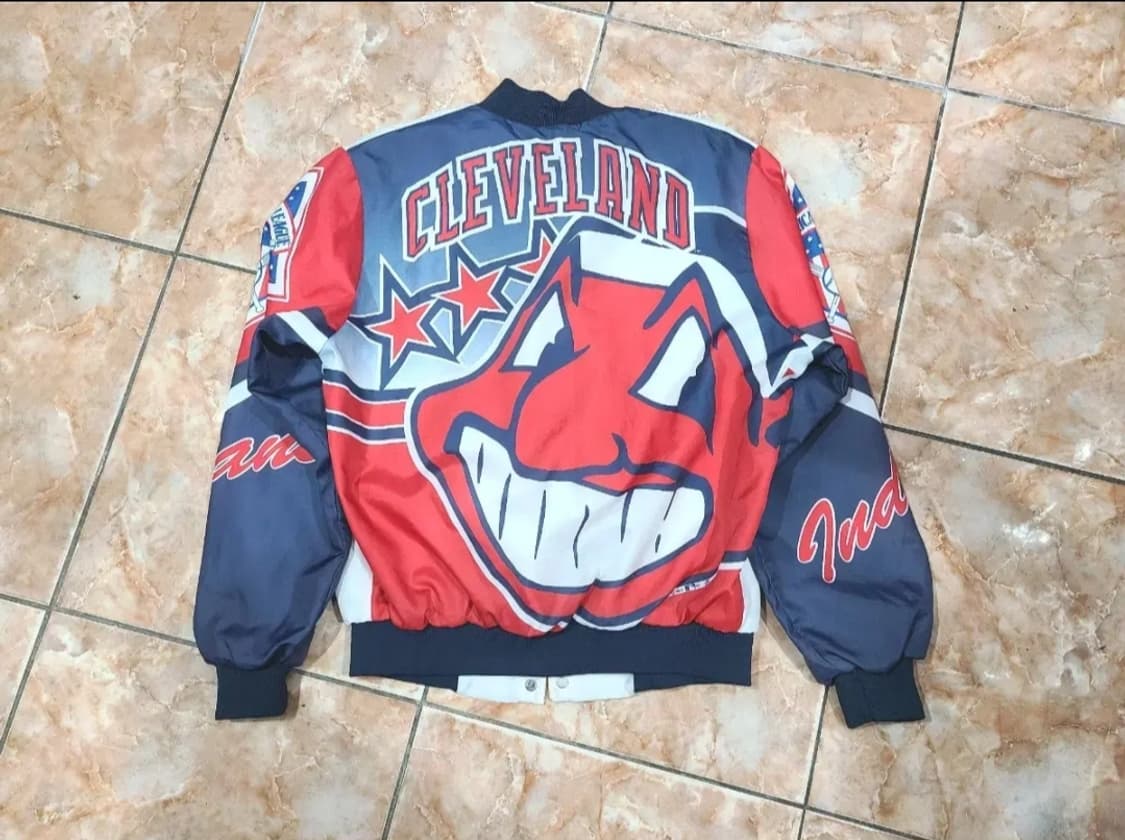 Chalk Line 클리블랜드 인디언스 봄버자켓 상품이미지1