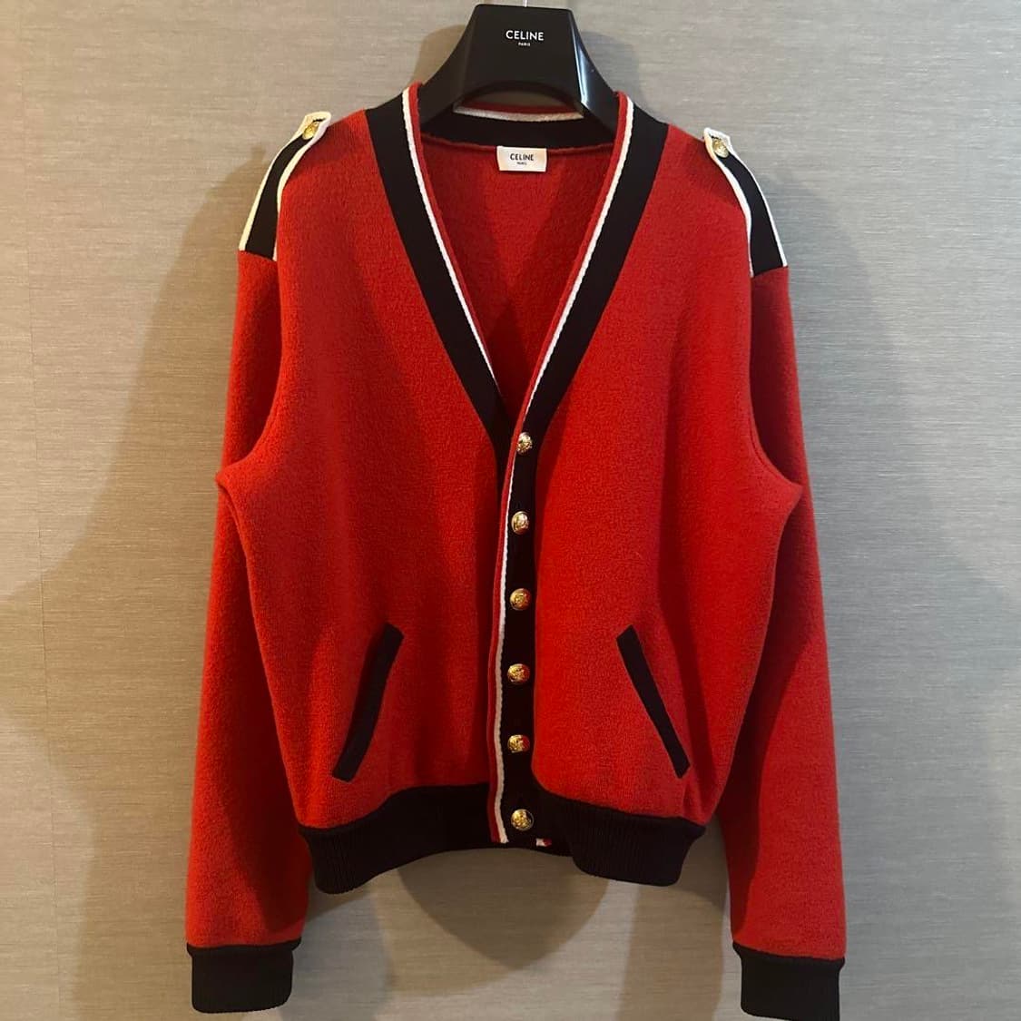 [라이즈 원빈님 착용] 셀린느 19fw 테디 울 가디건 상품이미지6