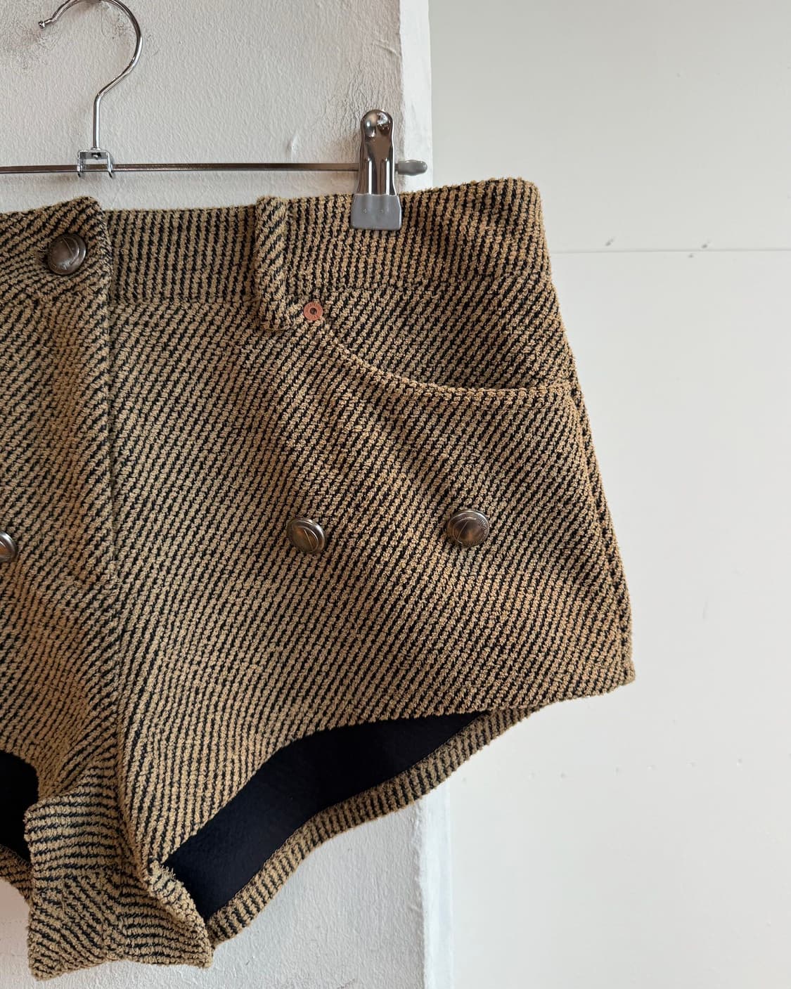 앤더슨벨 브라운 다이애나 트윌 마이크로 하프 팬츠 상품이미지5