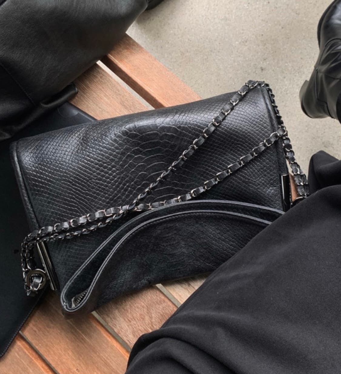 (반택포) 보헤미안 서울 레더 숄더백 상품이미지1