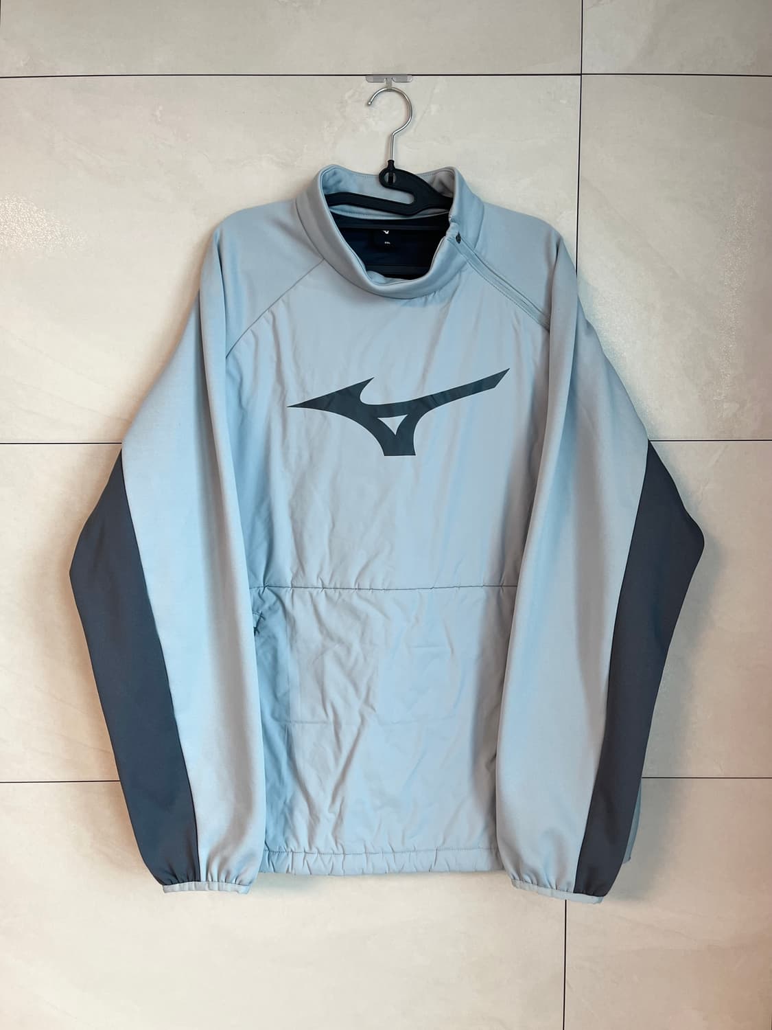 (2XL) 미즈노 하이넥 패딩 맨투맨 피스테 상품이미지1