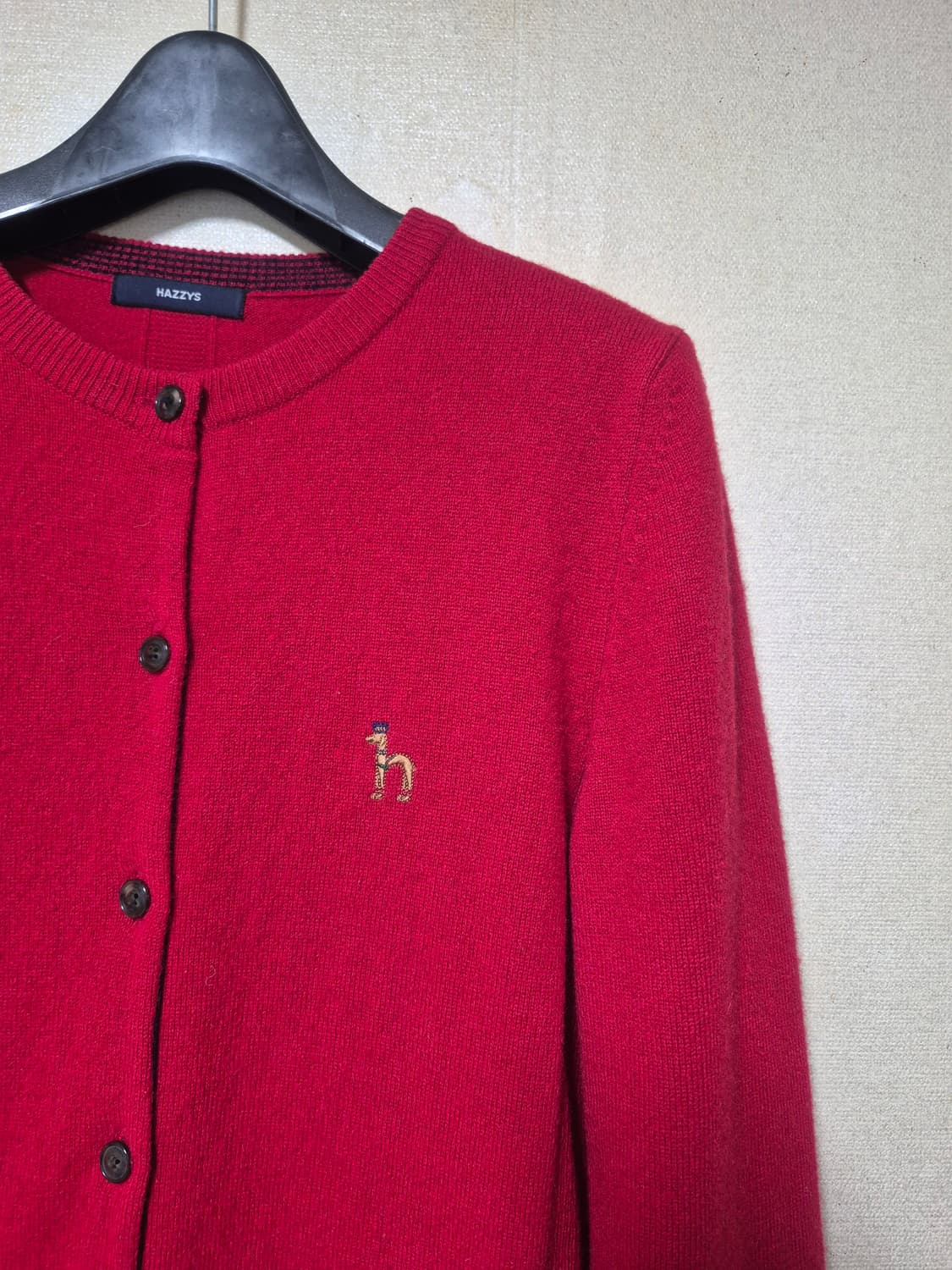 헤지스 캐시미어 혼방 가디건 상품이미지4