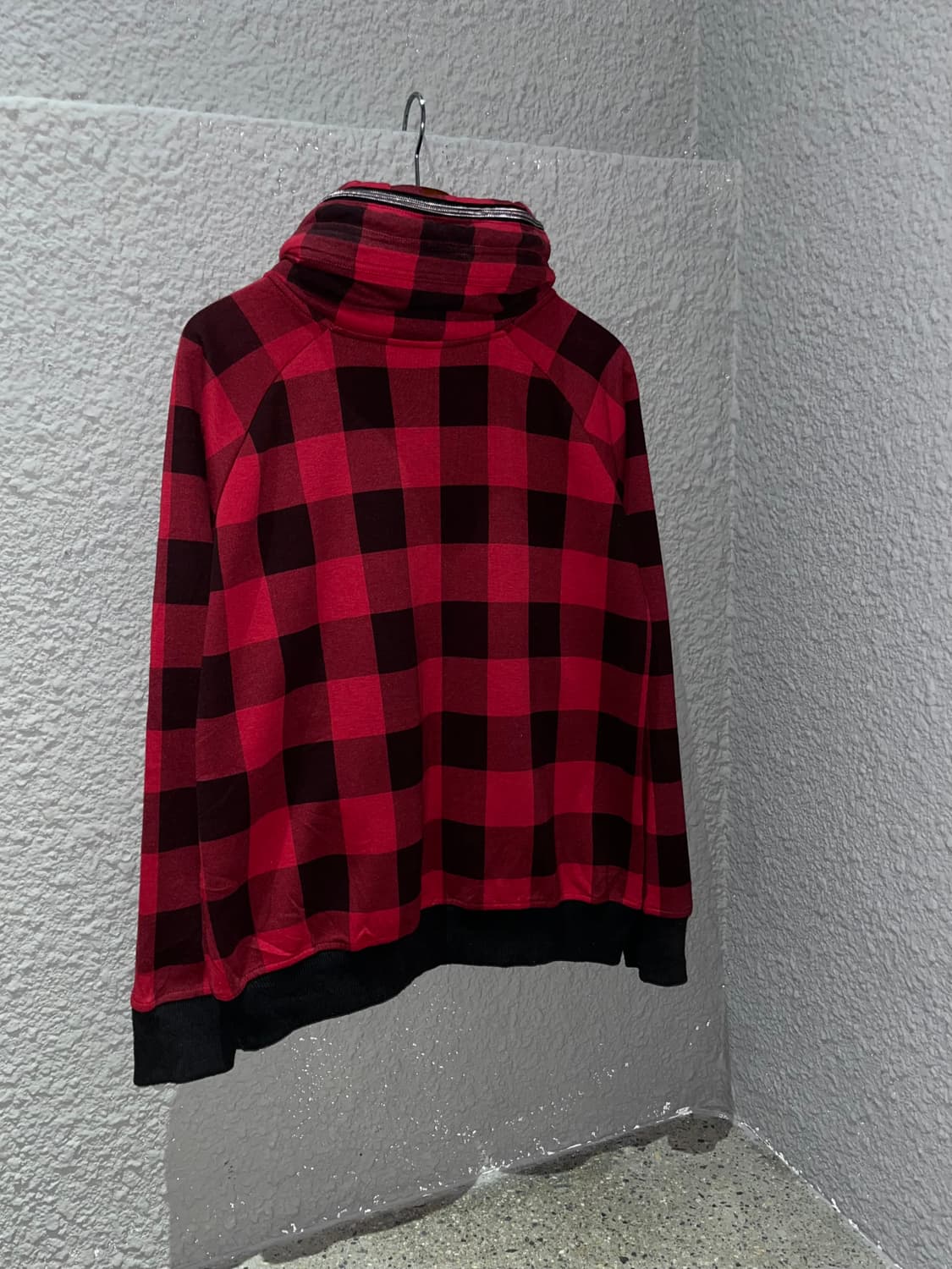 Doublefocus 체크 집업 상품이미지2