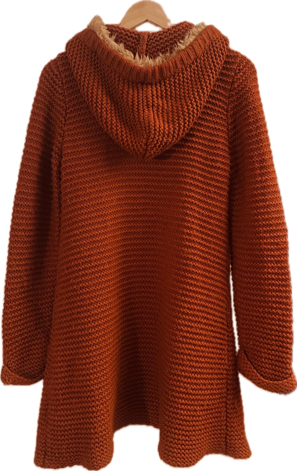 임수정st 니트 후드 롱가디건 상품이미지2