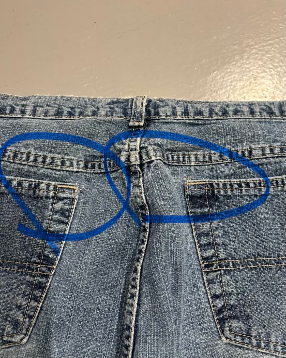 빈티지 데님 팬츠   상품이미지10