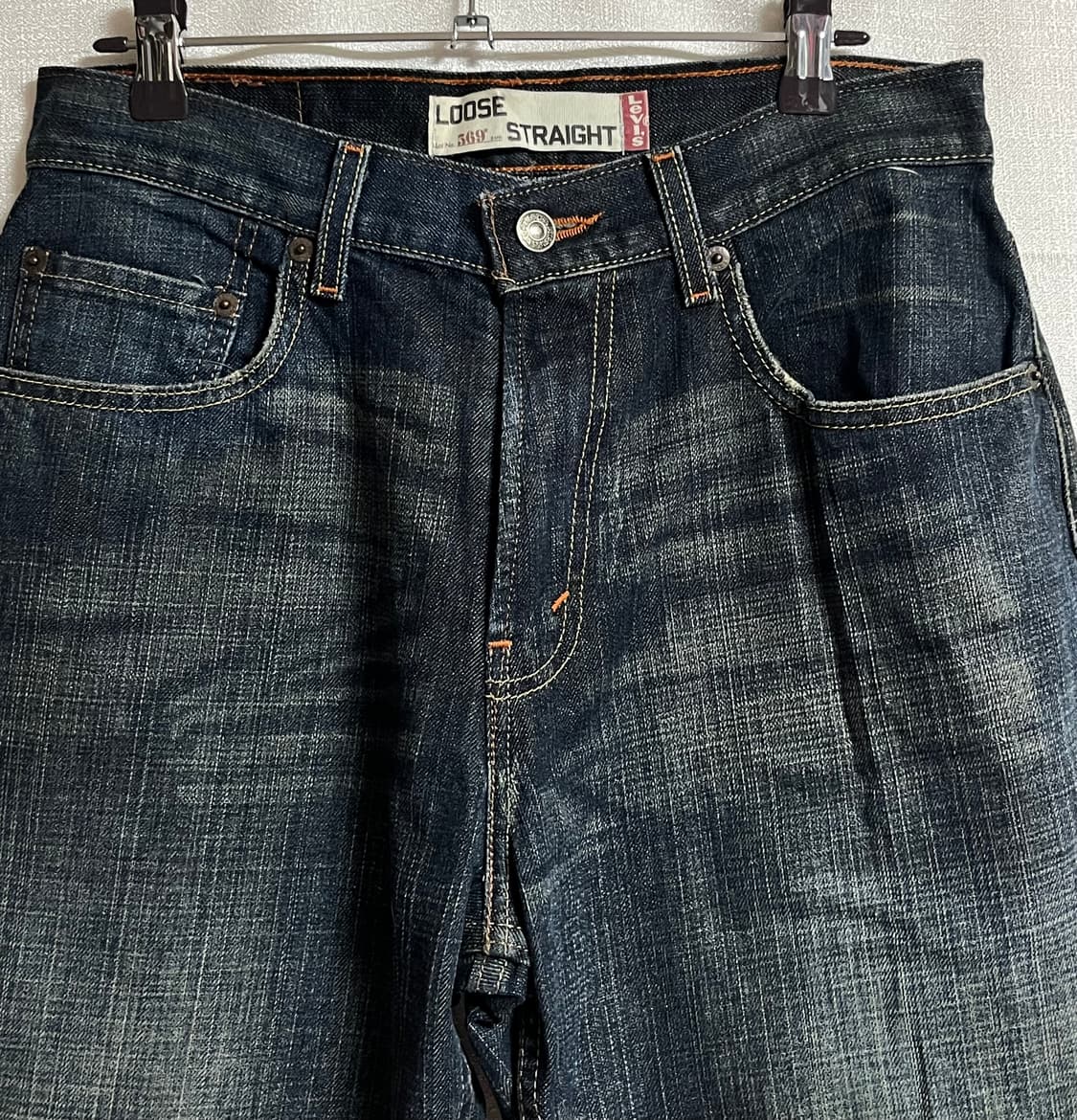리바이스 569 루즈핏 와이드핏 데님팬츠 청바지 28 상품이미지4