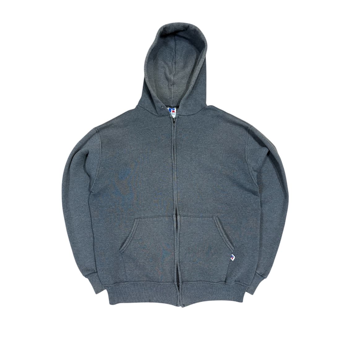 90s usa 러셀 후드집업 다크그레이 상품이미지1