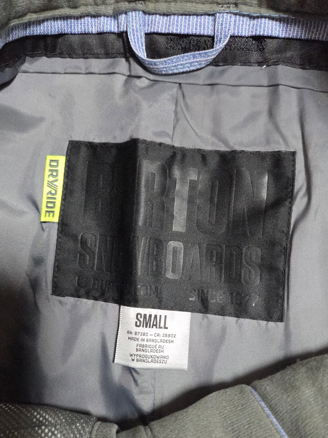 (착샷) 버튼 스노우 보드 바지 BULGE 팬츠 상품이미지5