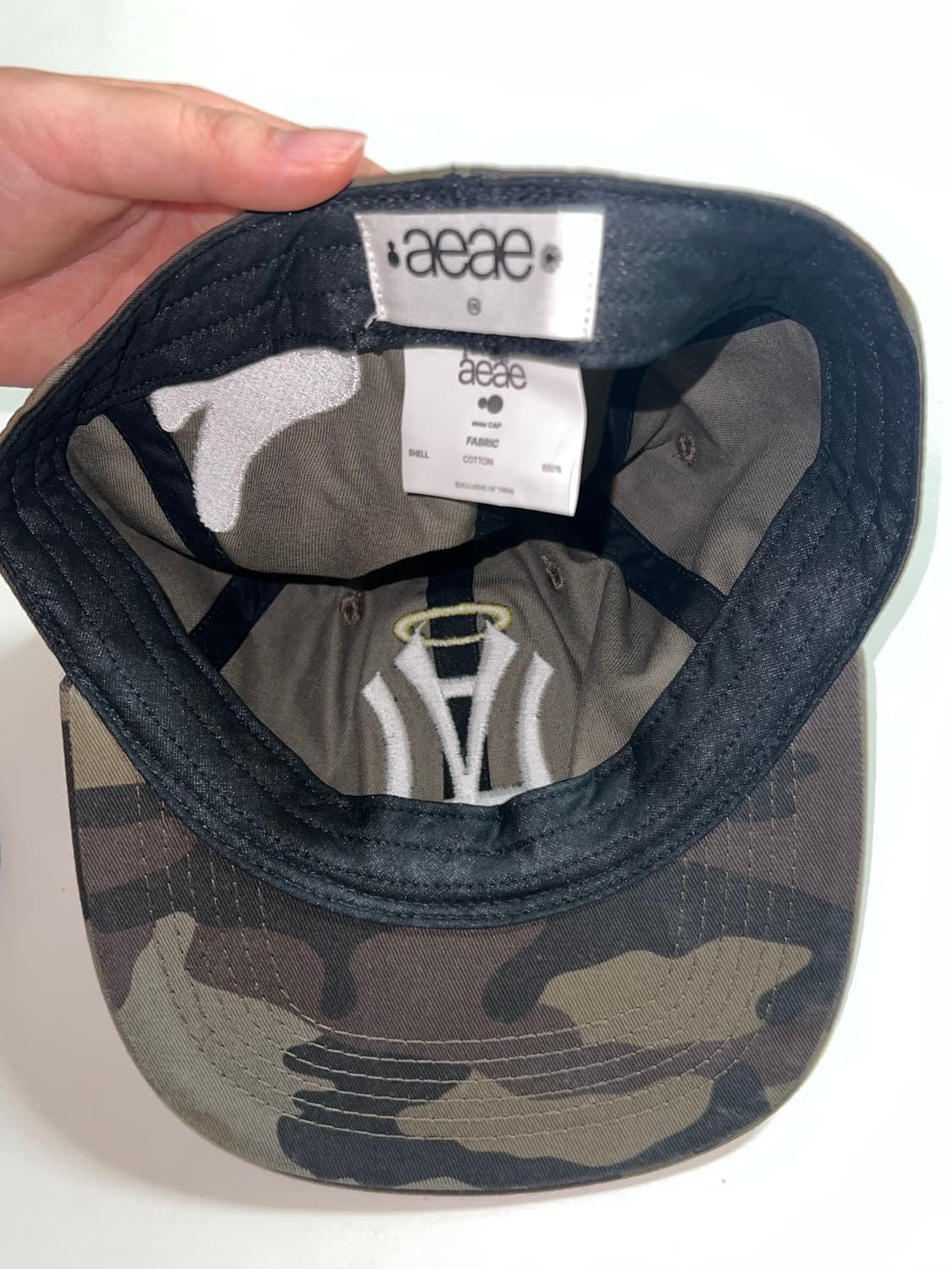 AE SYMBOL ANGEL WING CAP CAMO 상품이미지6