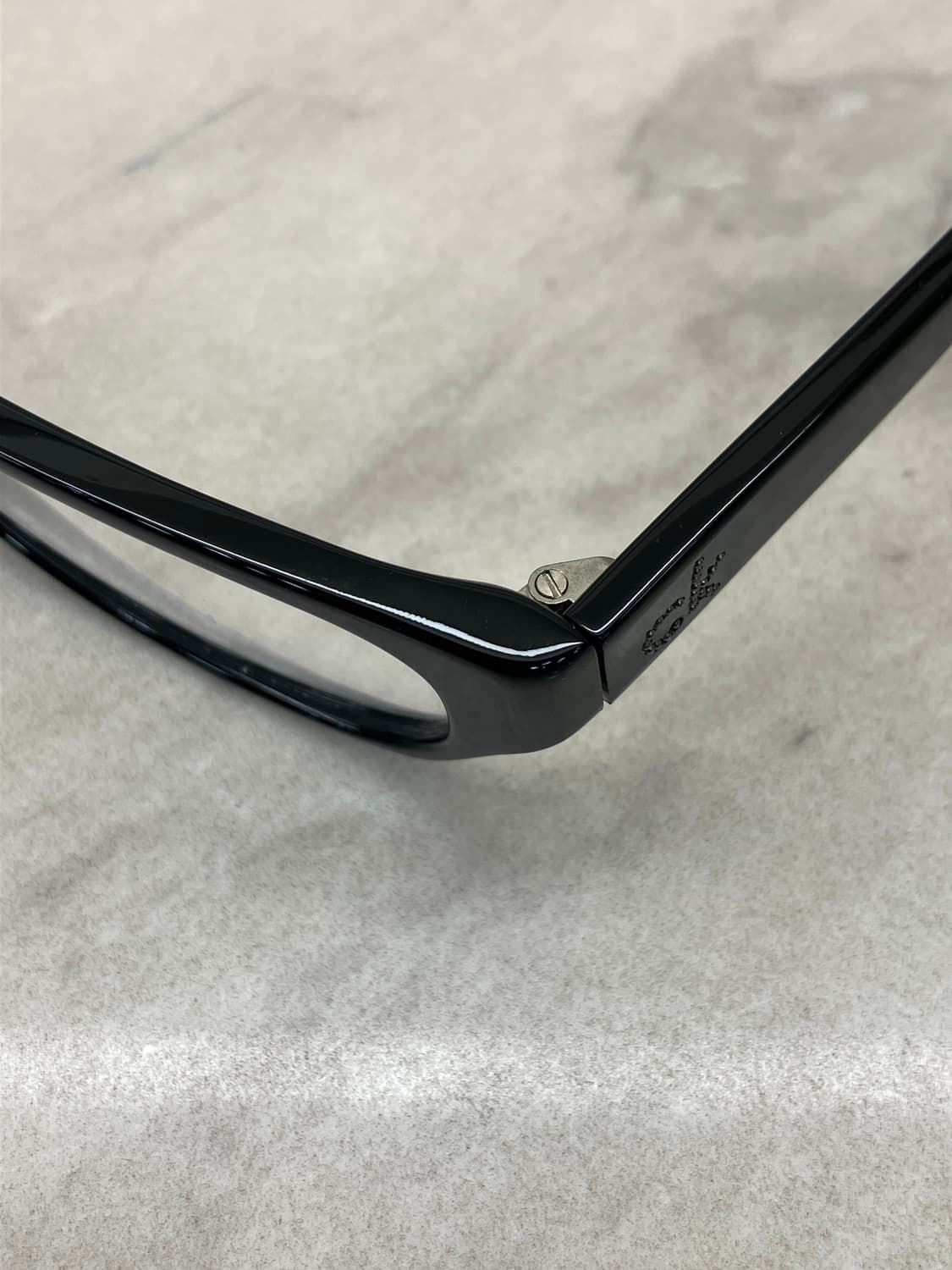 캘빈클라인 CK 블랙 소프트 스퀘어 뿔테 안경 상품이미지2