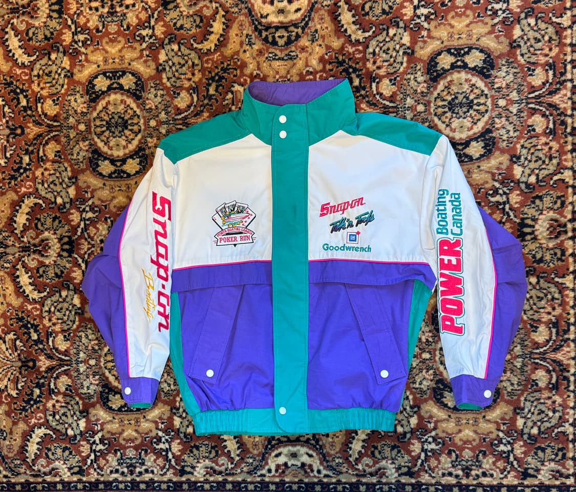 빈티지 레이싱 모토 자켓 "M~L" (446) 상품이미지1