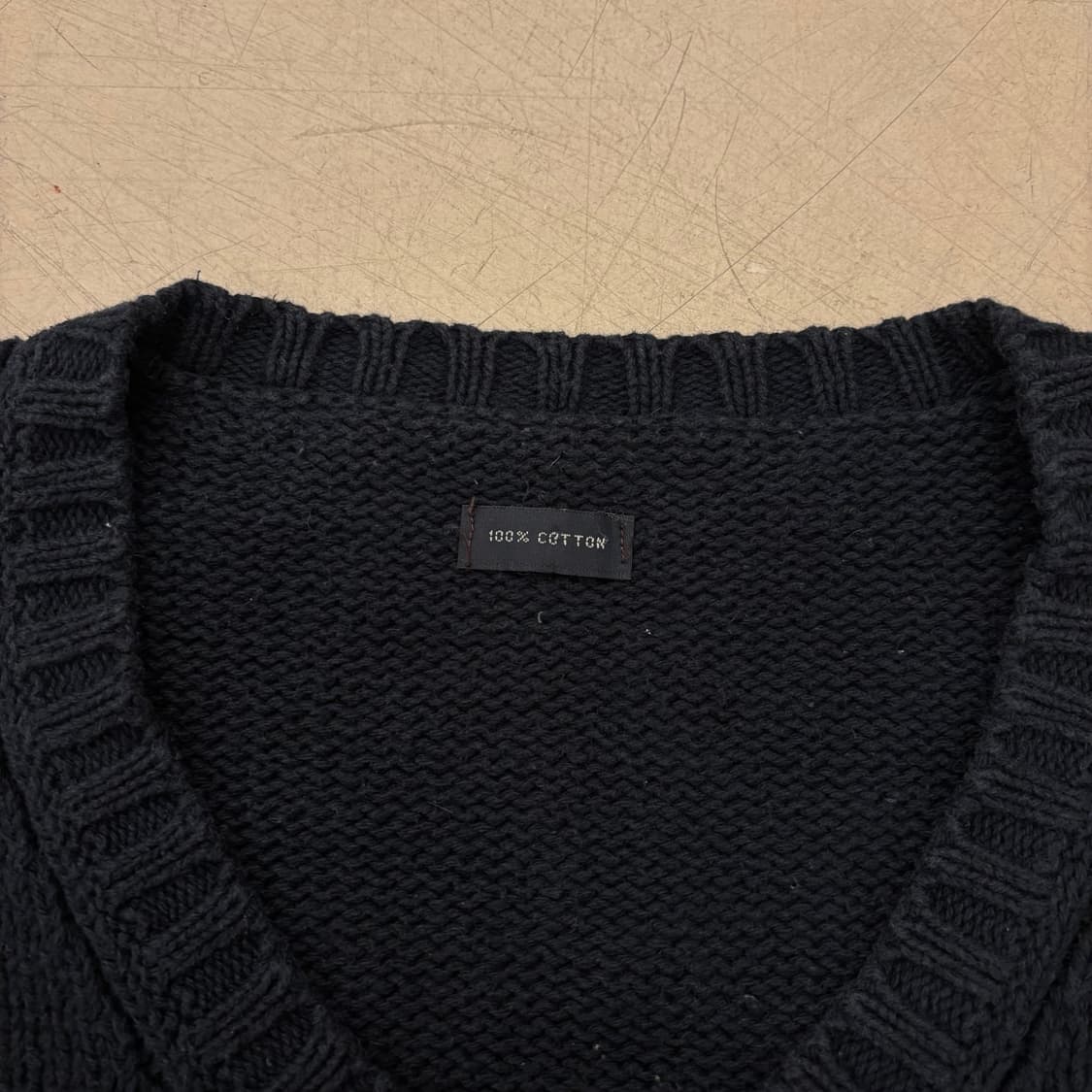 폴로 랄프로렌 네이비 포니 브이넥 니트 상품이미지3