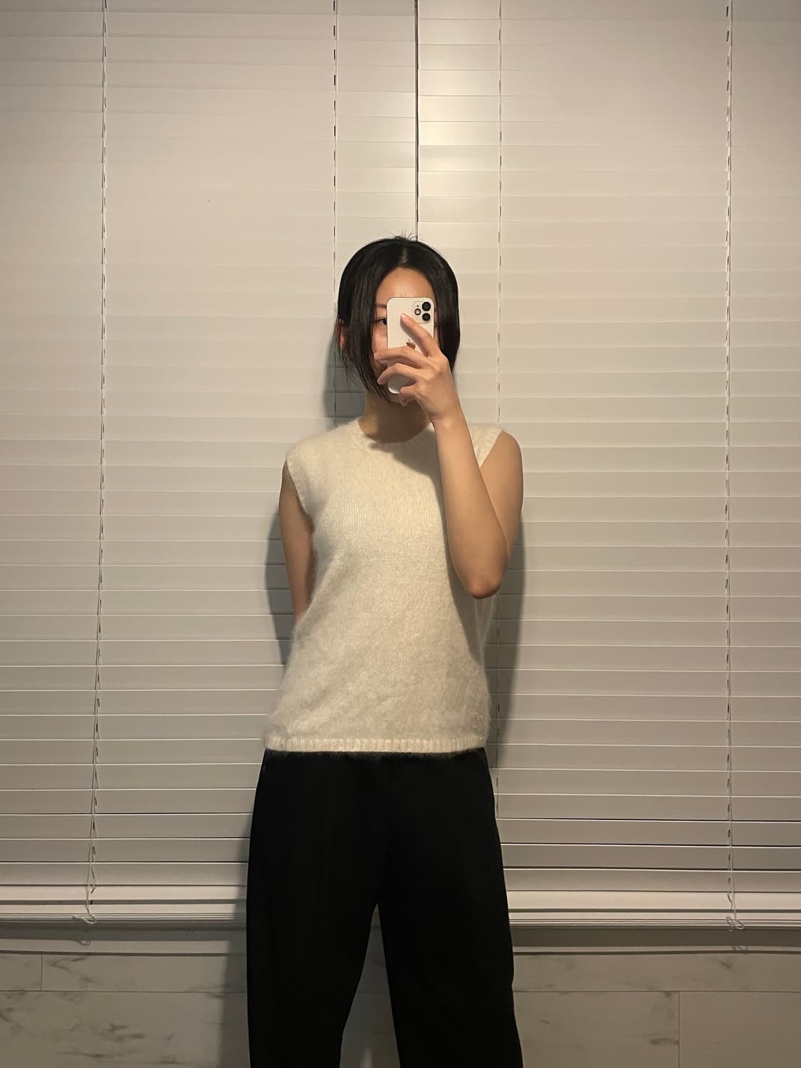 베르사체 앙고라퍼 베스트 상품이미지2