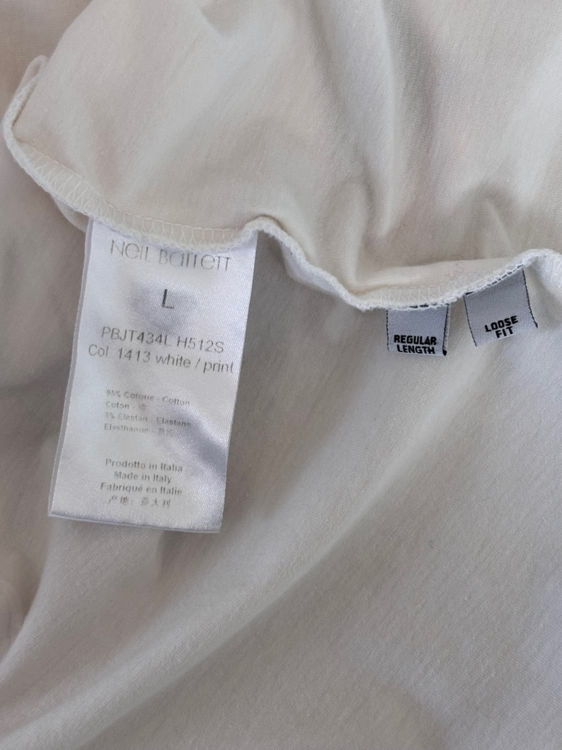 Vintage Neil Barret Round T 상품이미지9