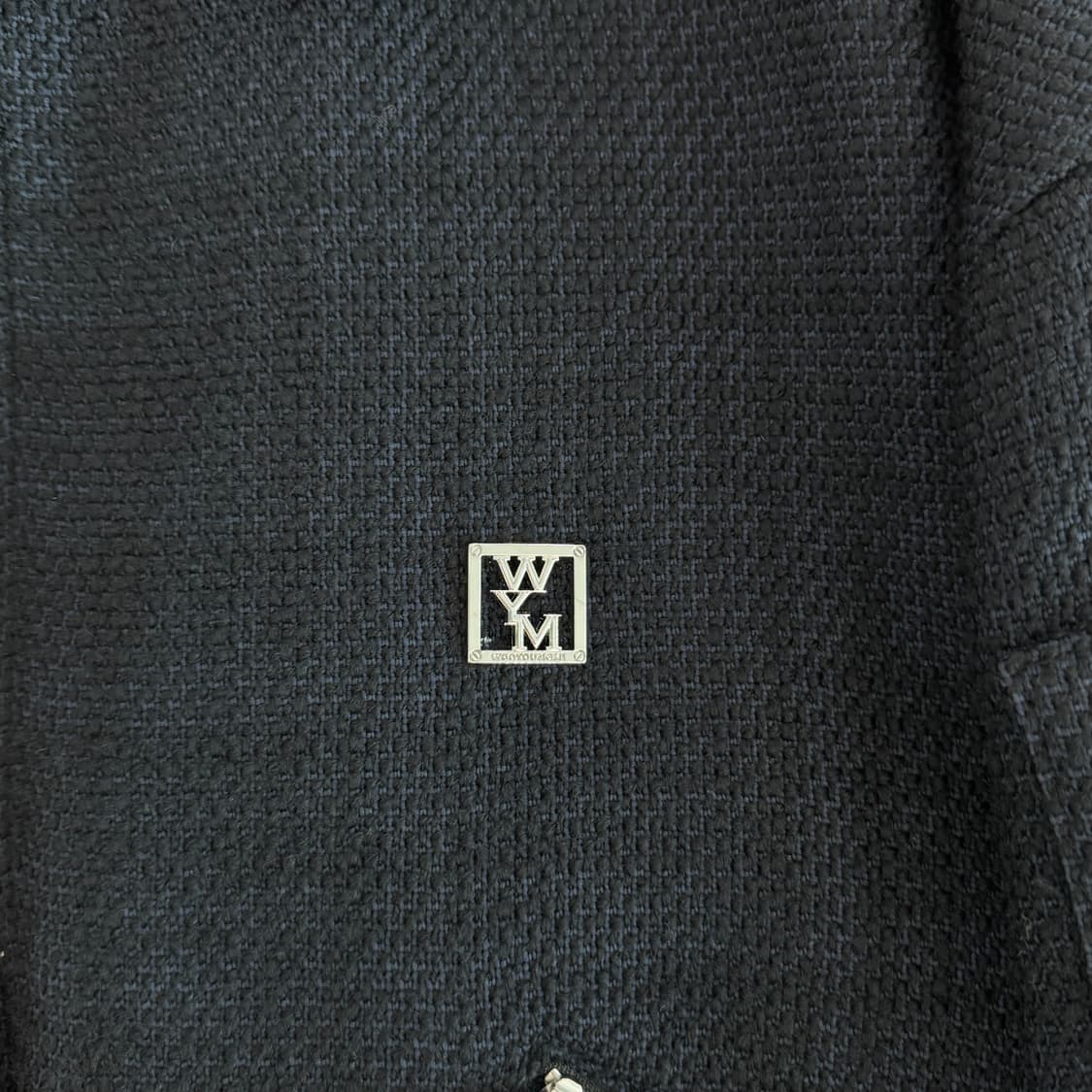 우영미 24fw 네이비 트위드 MA-1 상품이미지2