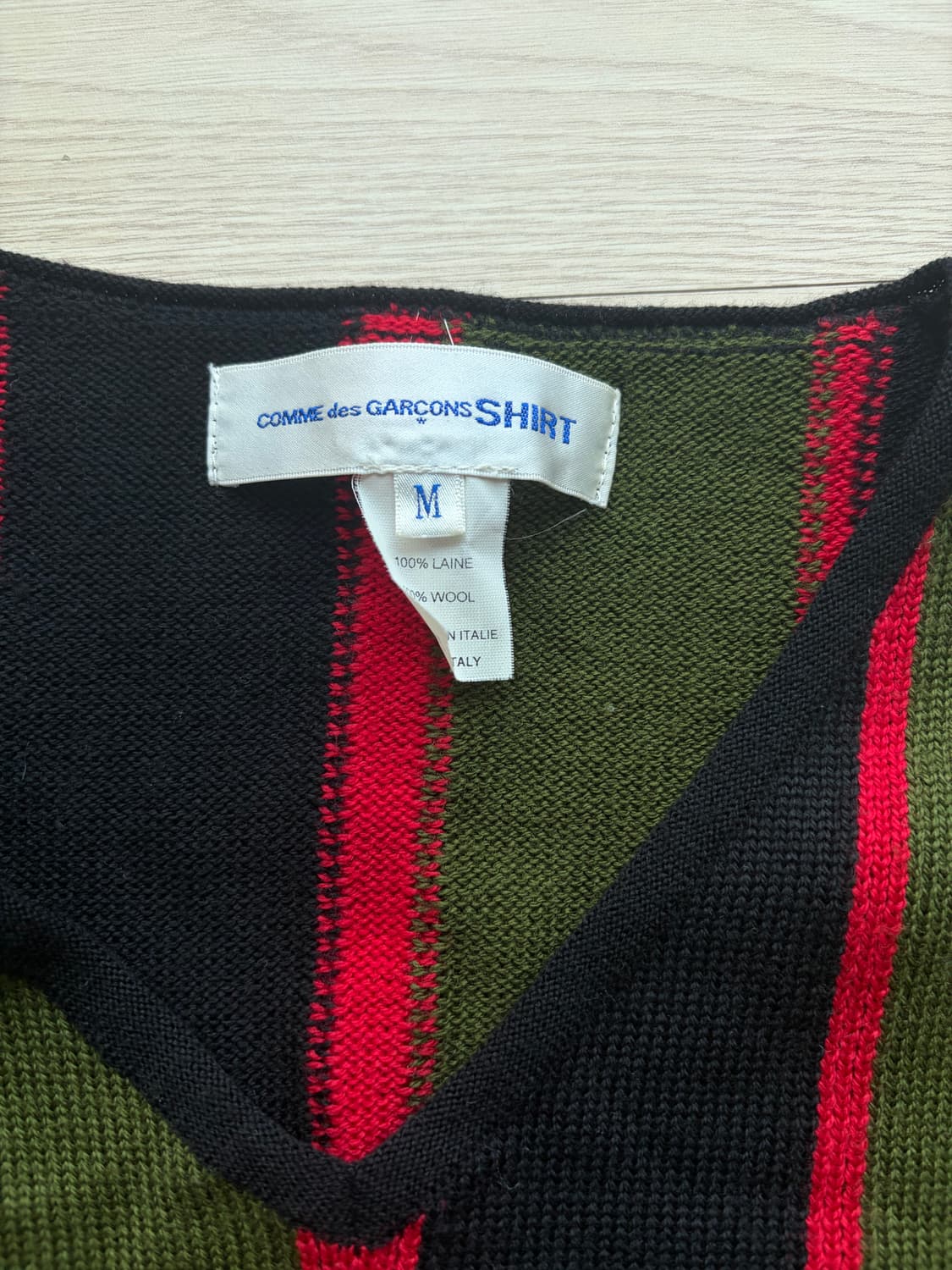 Docking V neck knit 상품이미지3