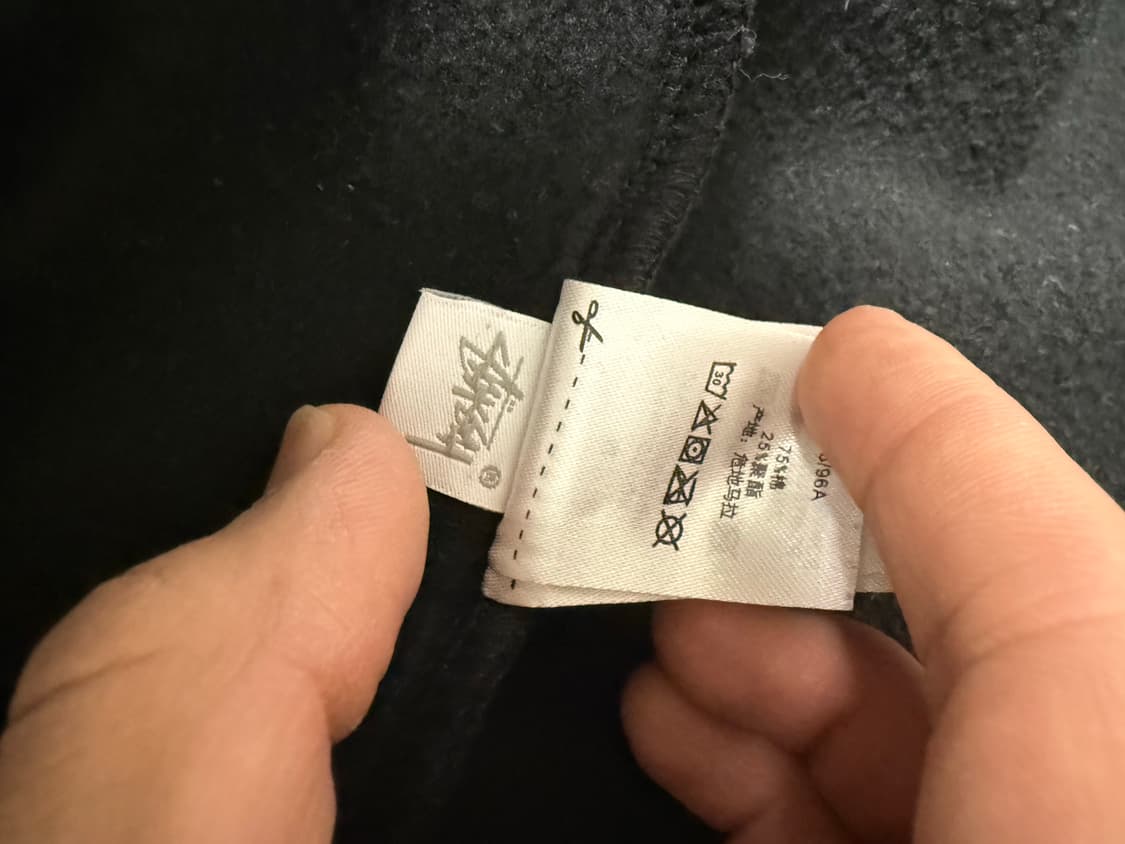 스투시 x 본앤레이즈드 후드집업 M 상품이미지7