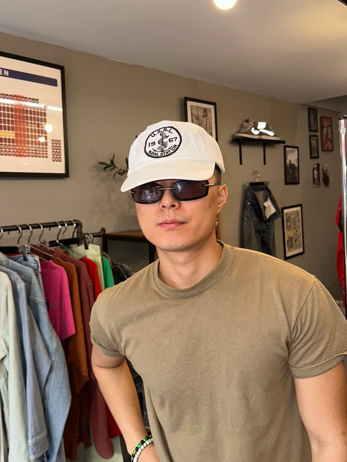 Polo Ralph Lauren U.S Naval patch Cap 상품이미지1