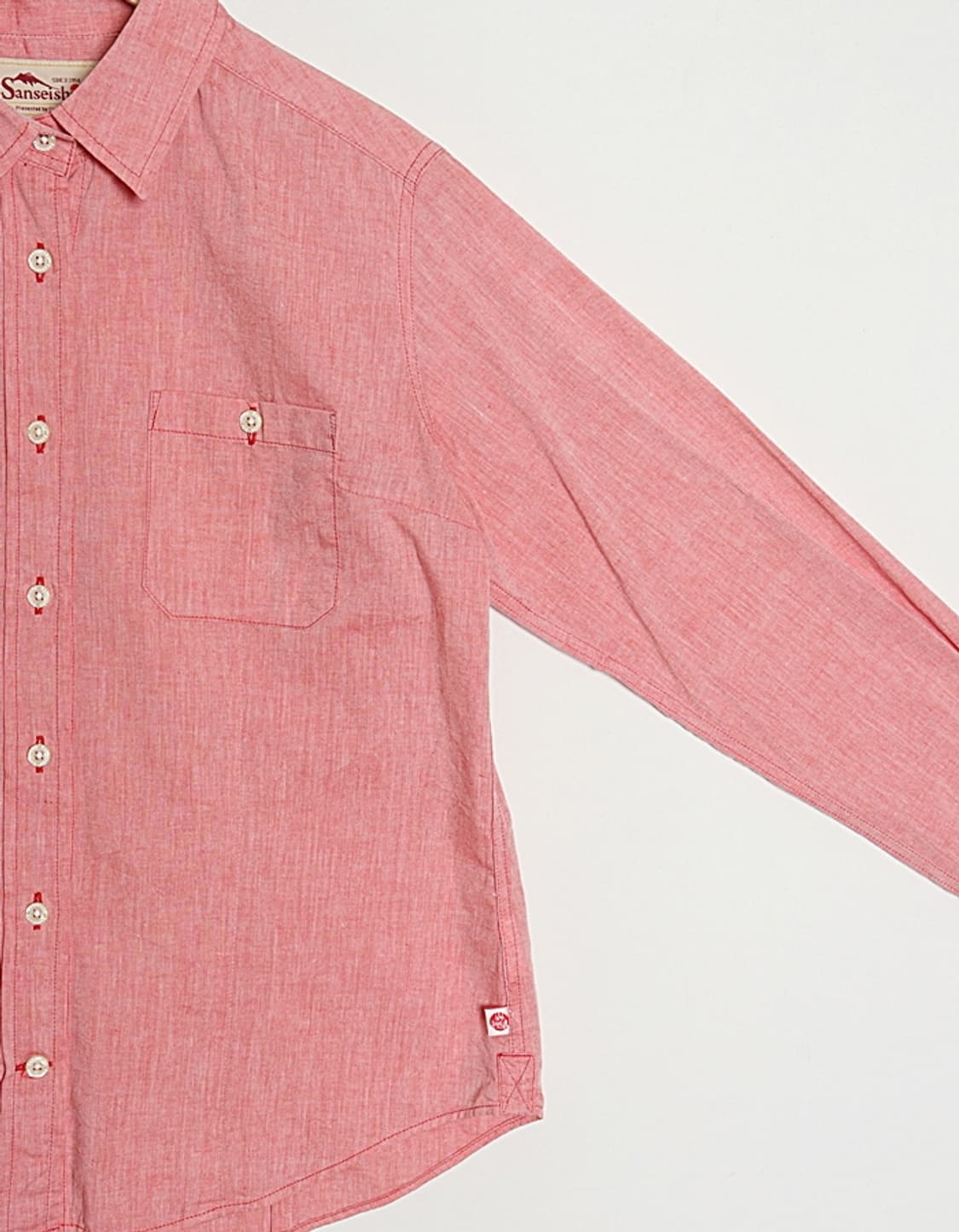  Sanseisha Chambray Shirts 상품이미지4