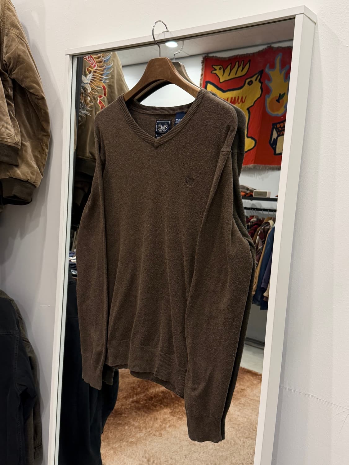 Chaps ralph lauren 챕스 랄프로렌 코튼 캐시미어 니트 상품이미지1