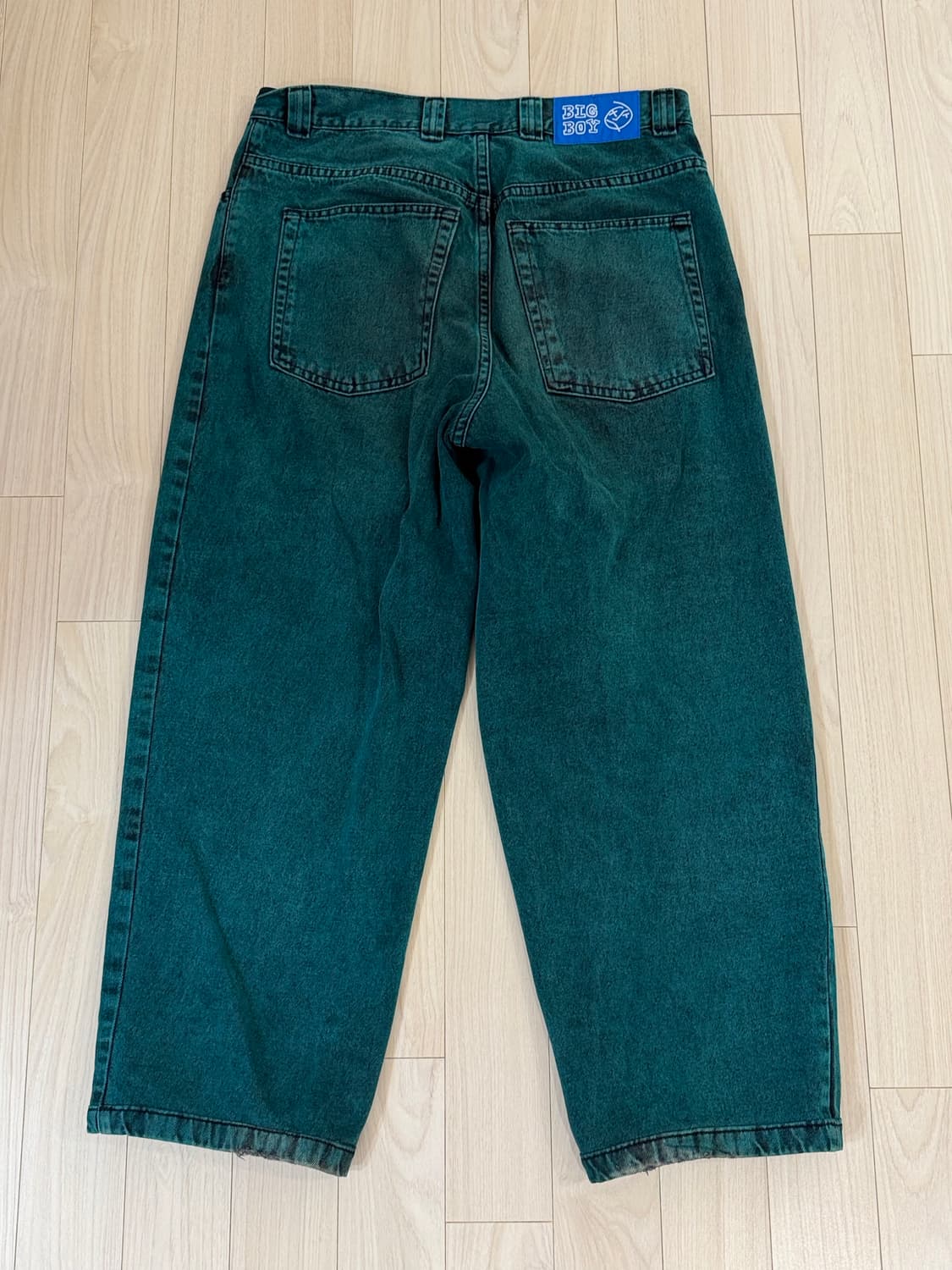 폴라스케이트 빅보이진 구형로고 틸블랙 M 상품이미지5