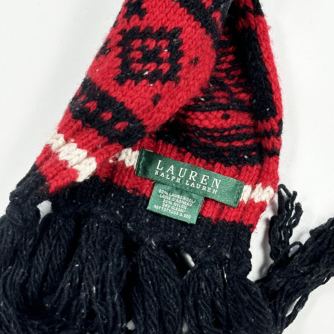 폴로 랄프로렌 여성 노르딕패턴 머플러 목도리 상품이미지4