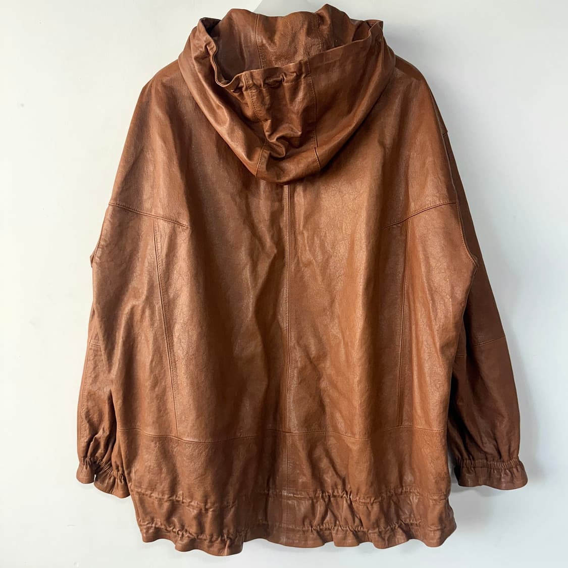 로보 ROBO 이태리 레더 후드 자켓 상품이미지5