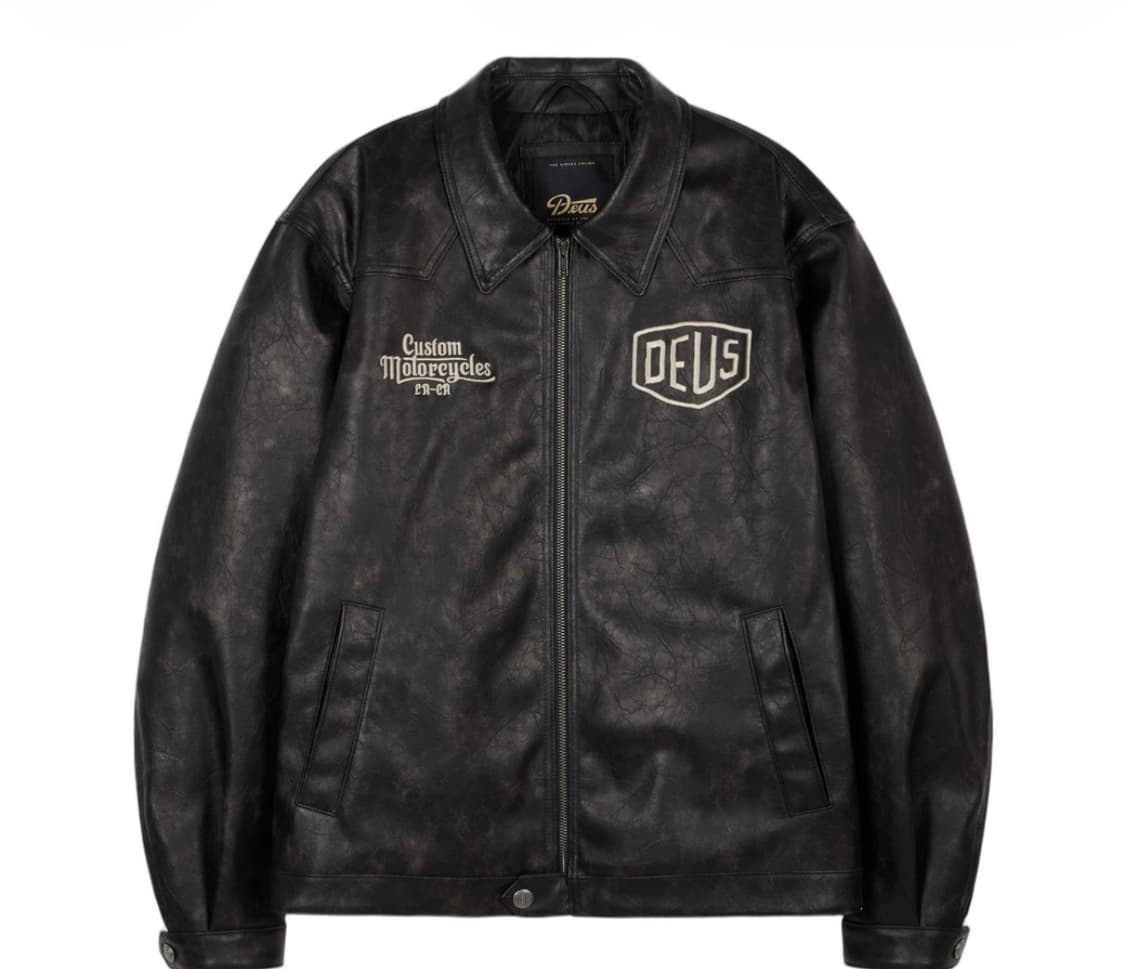 데우스 레더 자켓 M  상품이미지1