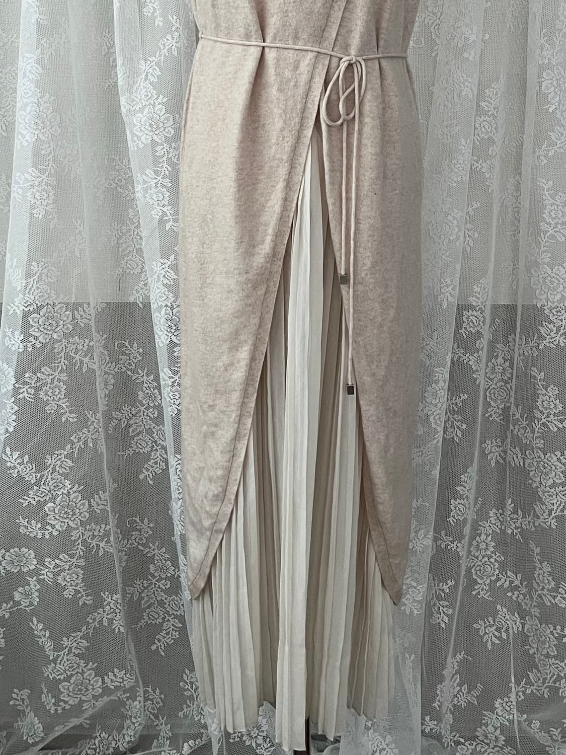 F) 수입의류 DOV LILY 캐시미어 100 롱 원피스 상품이미지2