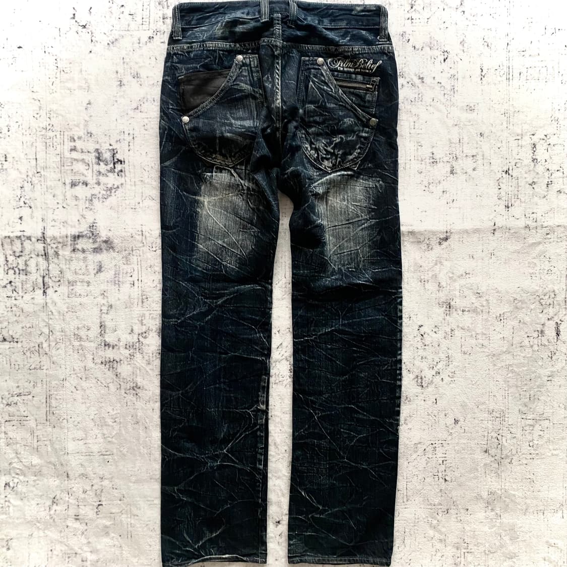 Y2K 해골 팬츠 상품이미지5