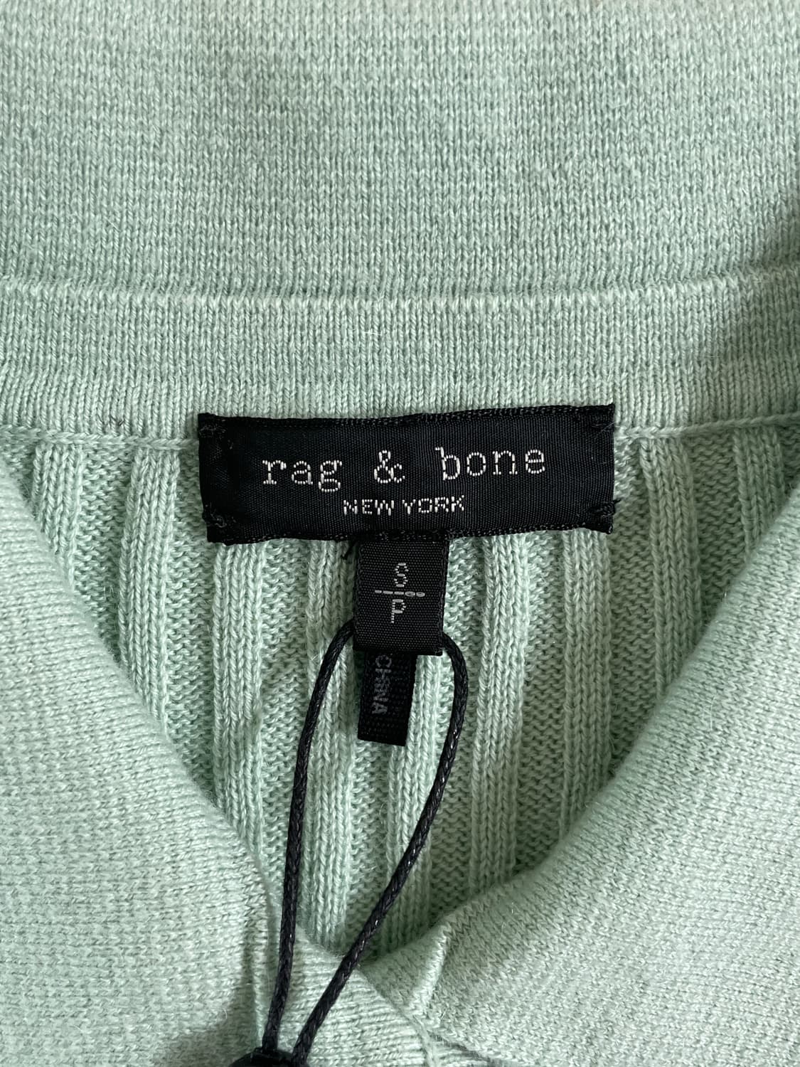 [새상품/S] 랙앤본 navaya 폴로 가디건 민트 상품이미지3