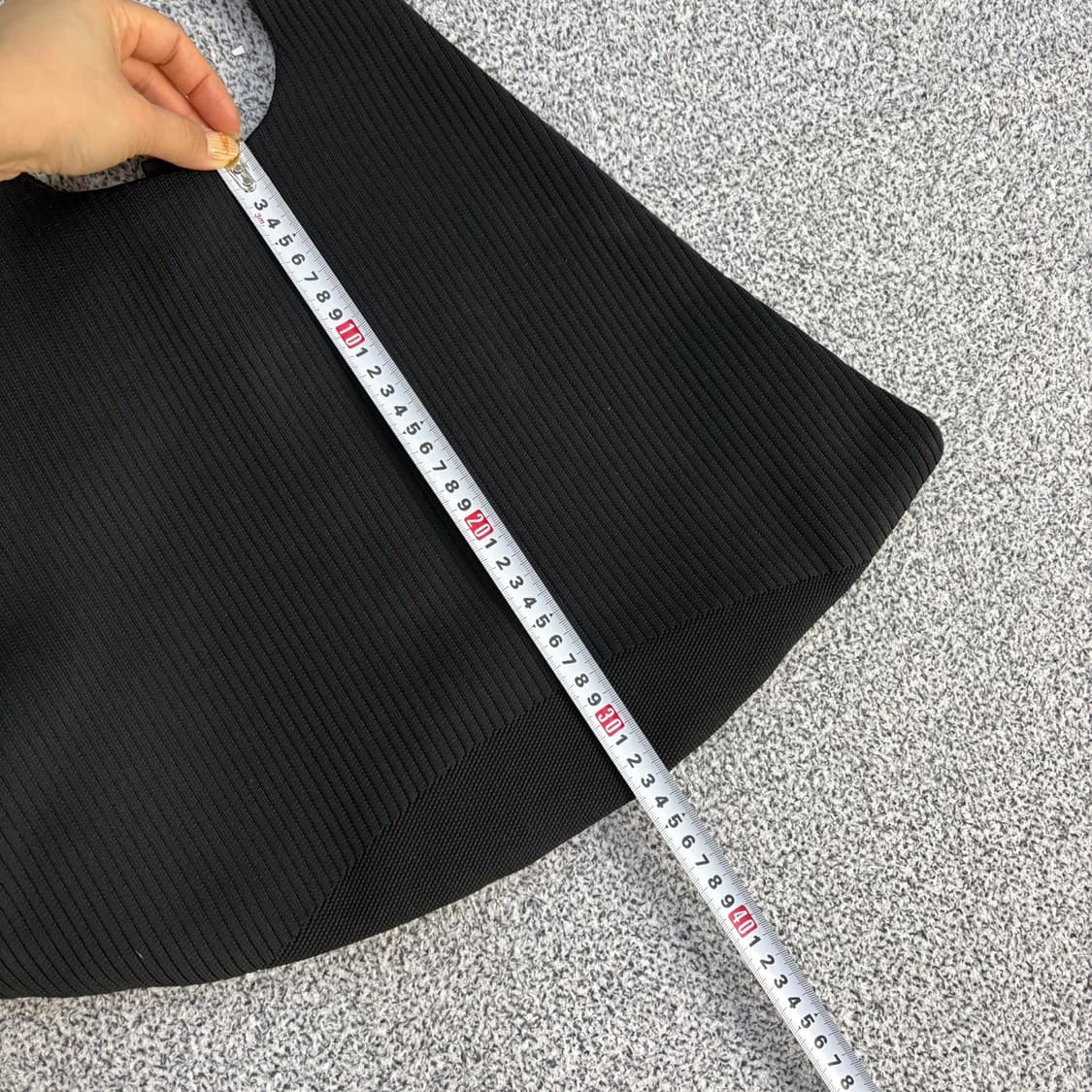 자라 패브릭 숄더백 쇼퍼백 0409J 상품이미지8