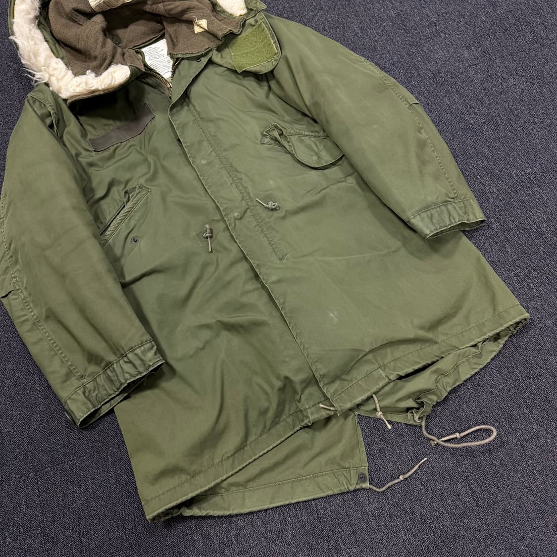 M-65 피쉬테일 야상 개파카 자켓 상품이미지3