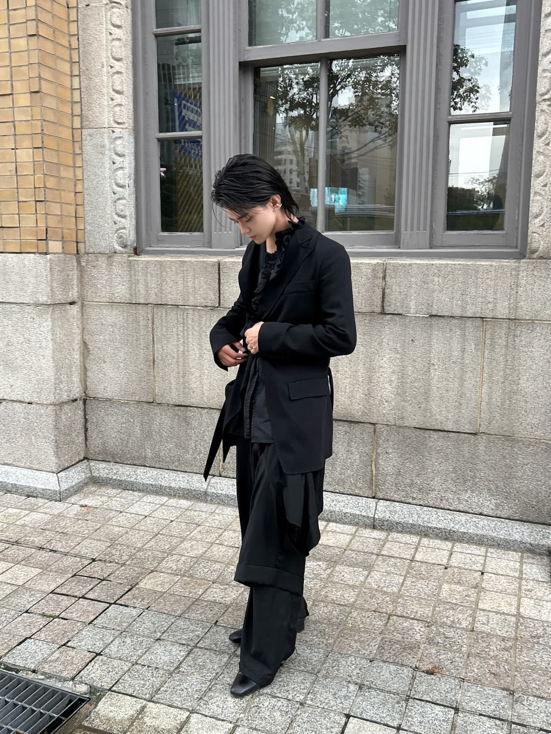 앤 드뮐미스터 비대칭 블레이저 상품이미지1