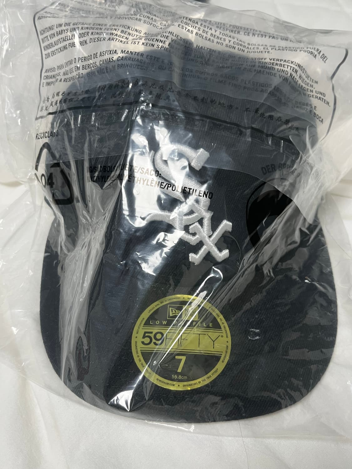 뉴에라 59fifty 로우 프로파일캡 화이트삭스  상품이미지1