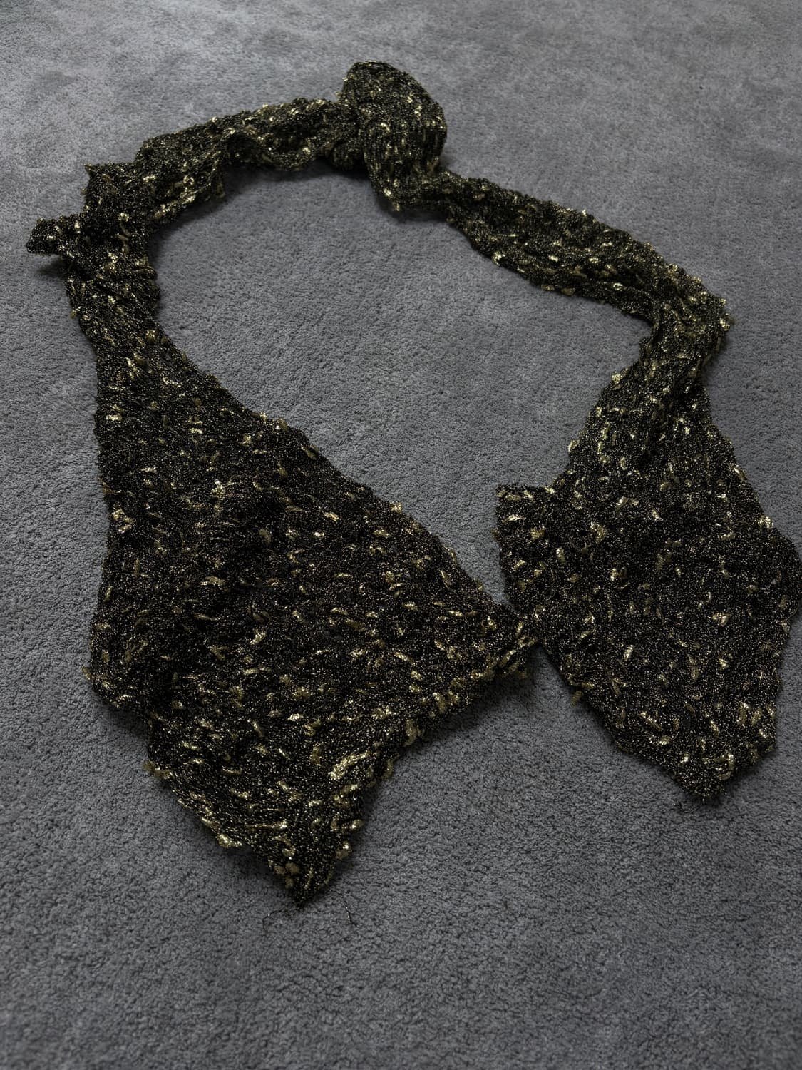 Vintage v-kei punk mood y2k scarf 상품이미지3