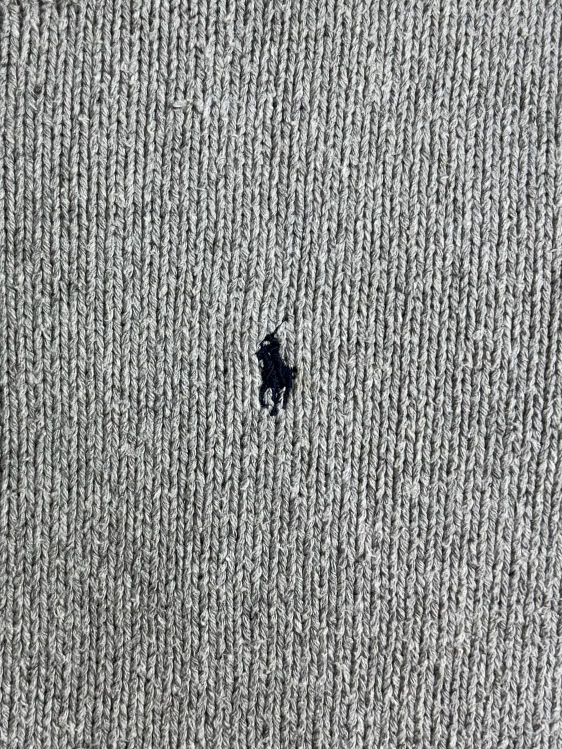 폴로 랄프로렌 라이트그레이 포니로고 라운드 니트  상품이미지5