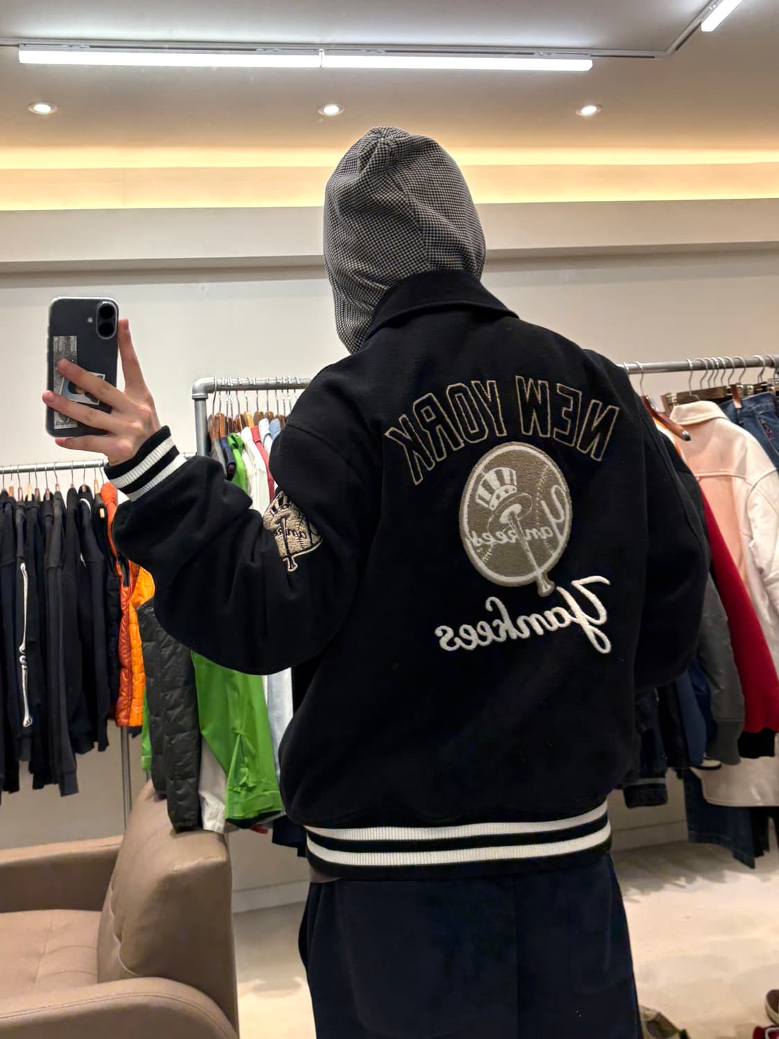 뉴에라 뉴욕 양키스 울 붐버점퍼 상품이미지7