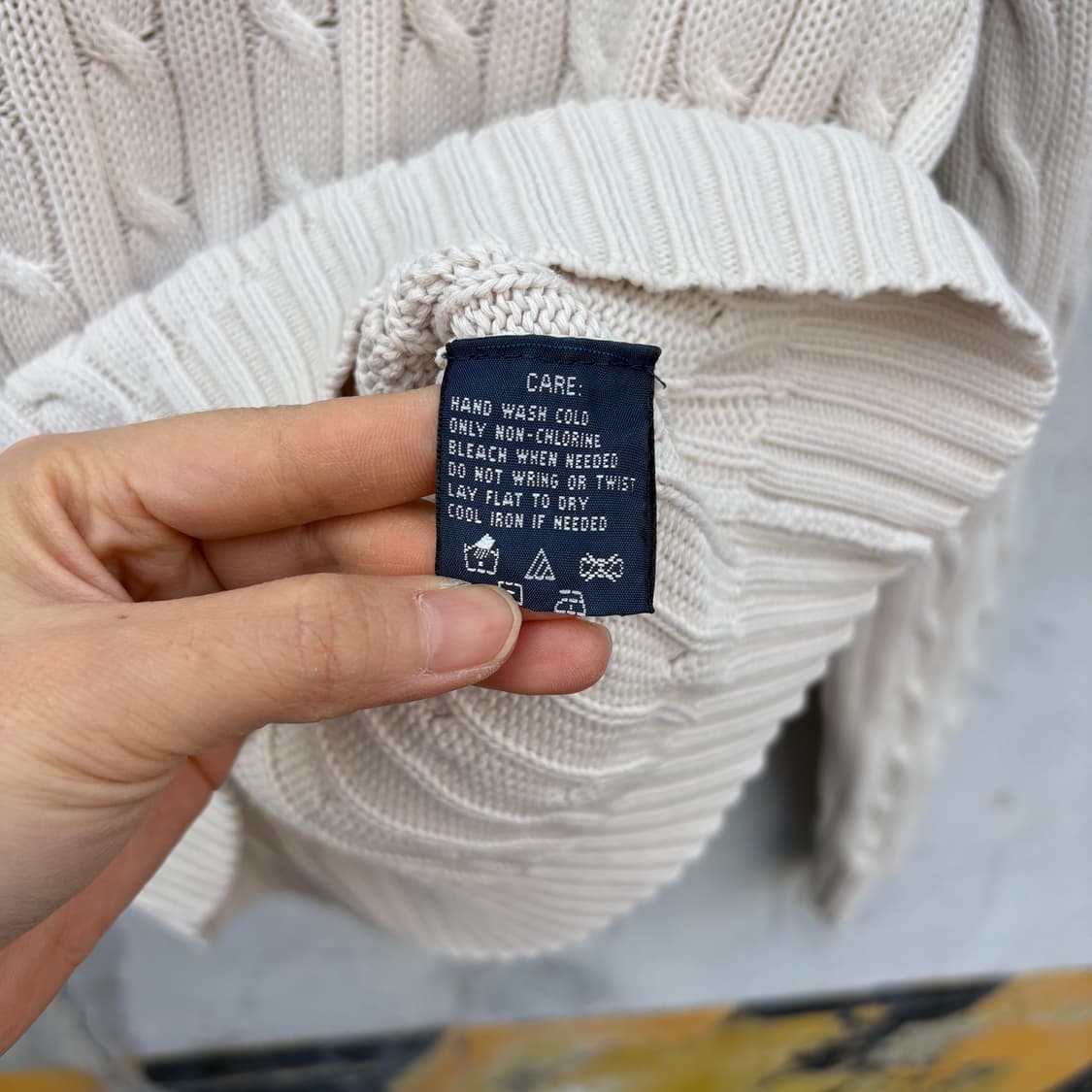 Polo 폴로 케이블 꽈배기 니트 상품이미지7