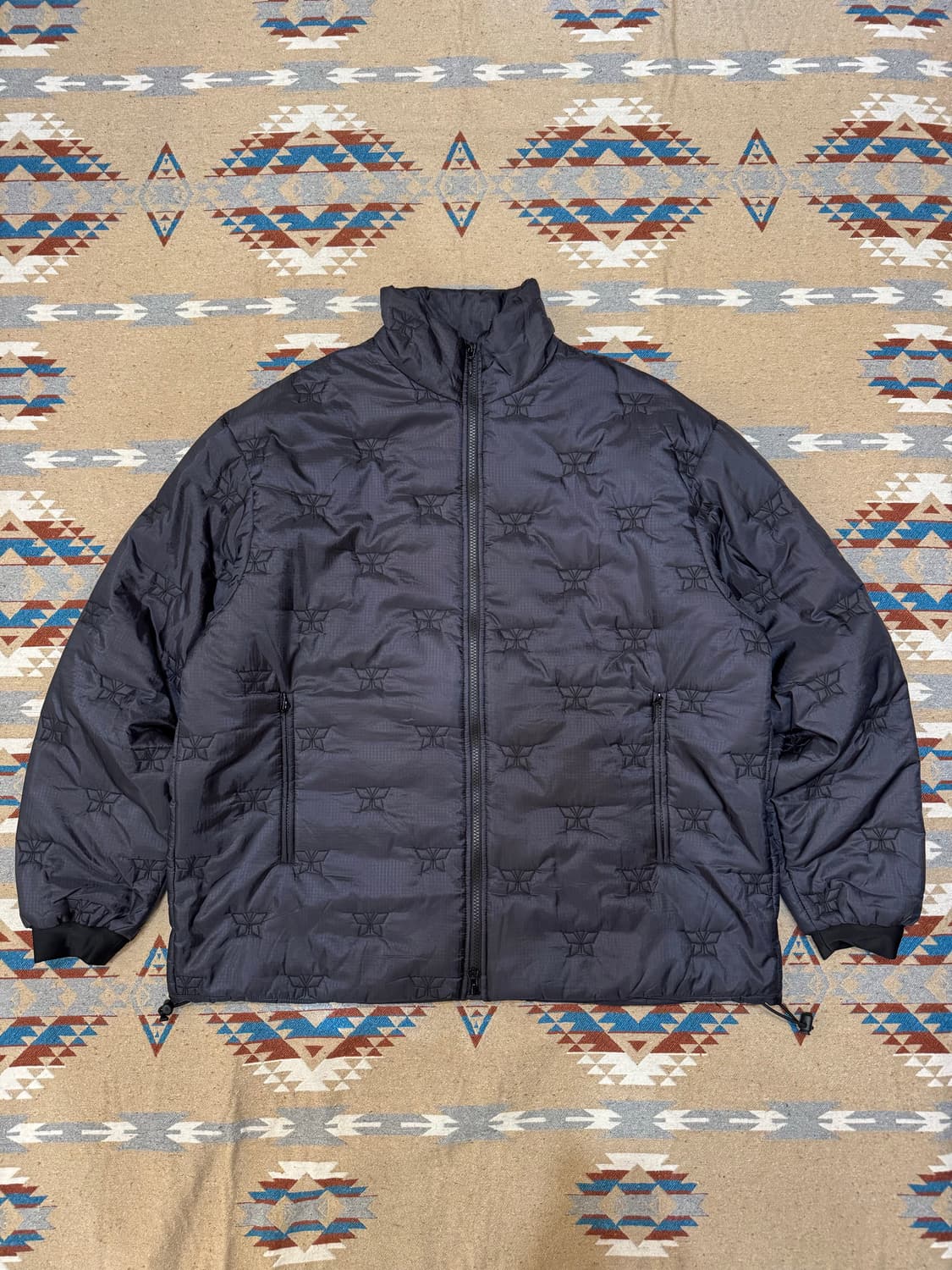 [M][100] 니들스 필링 자켓 빠삐옹 퀼팅 블랙 25FW 상품이미지3